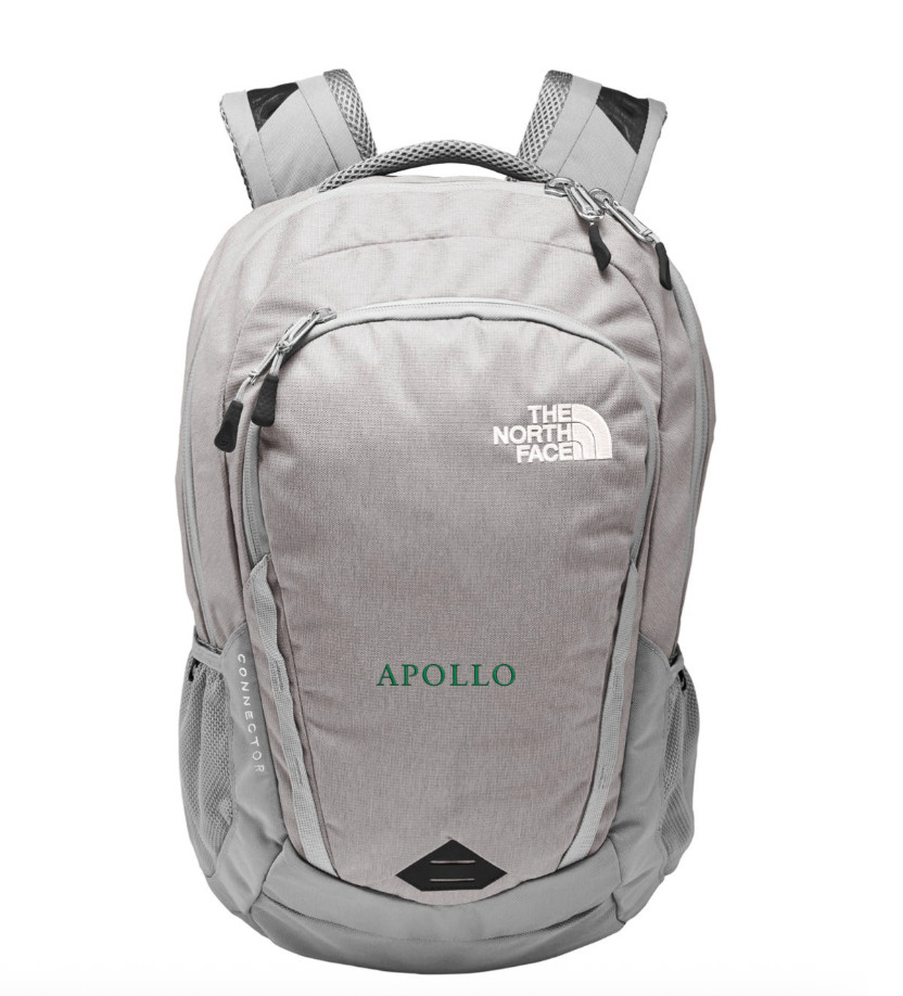 Rare Apollo Global Management Finance Private Equity Deluxe TNF Backpack Gray