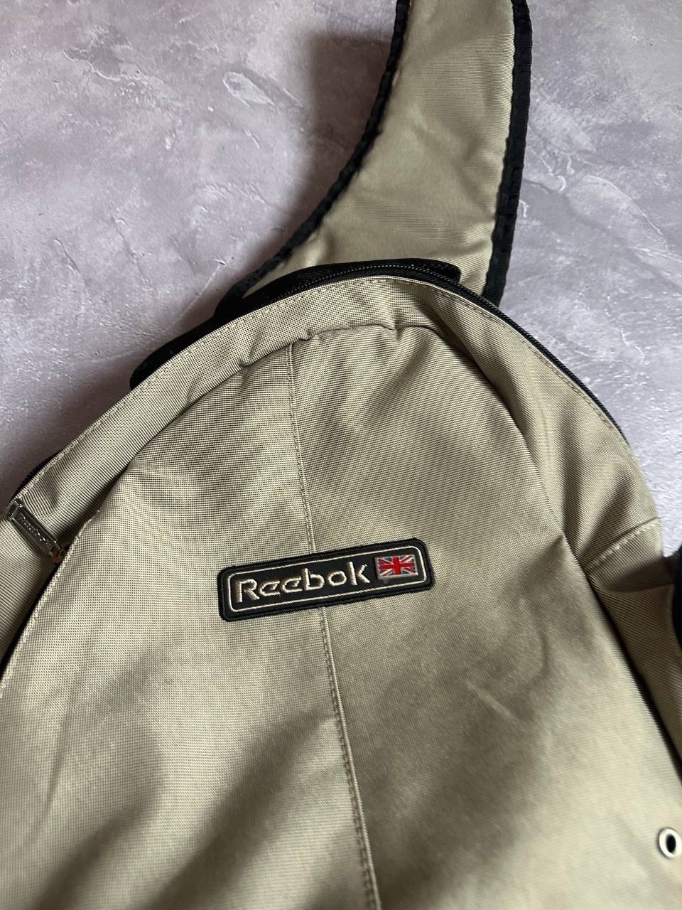 Reebok Crossbody Y2K Vintage Sling Bag Gorpcore Small Logo Beige