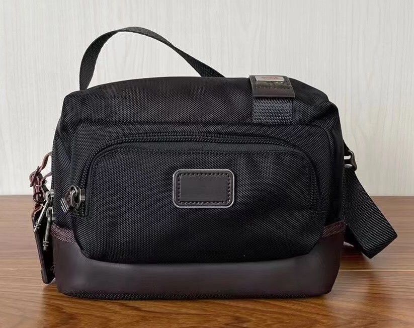 TUMI 222305 Black Shoulder Bags Body Bags Ballistic Nylon outlet New