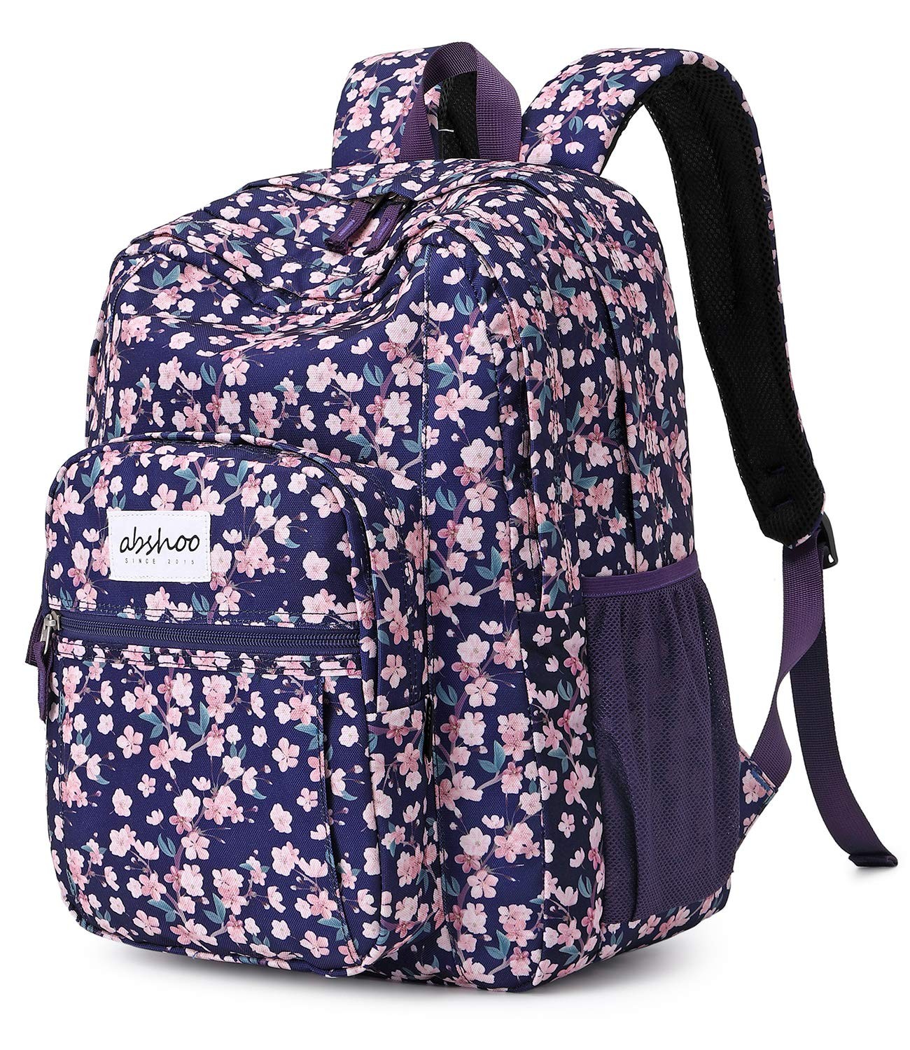 Classic Basic Water Resistant School Backpack Travel Bookbag for Students