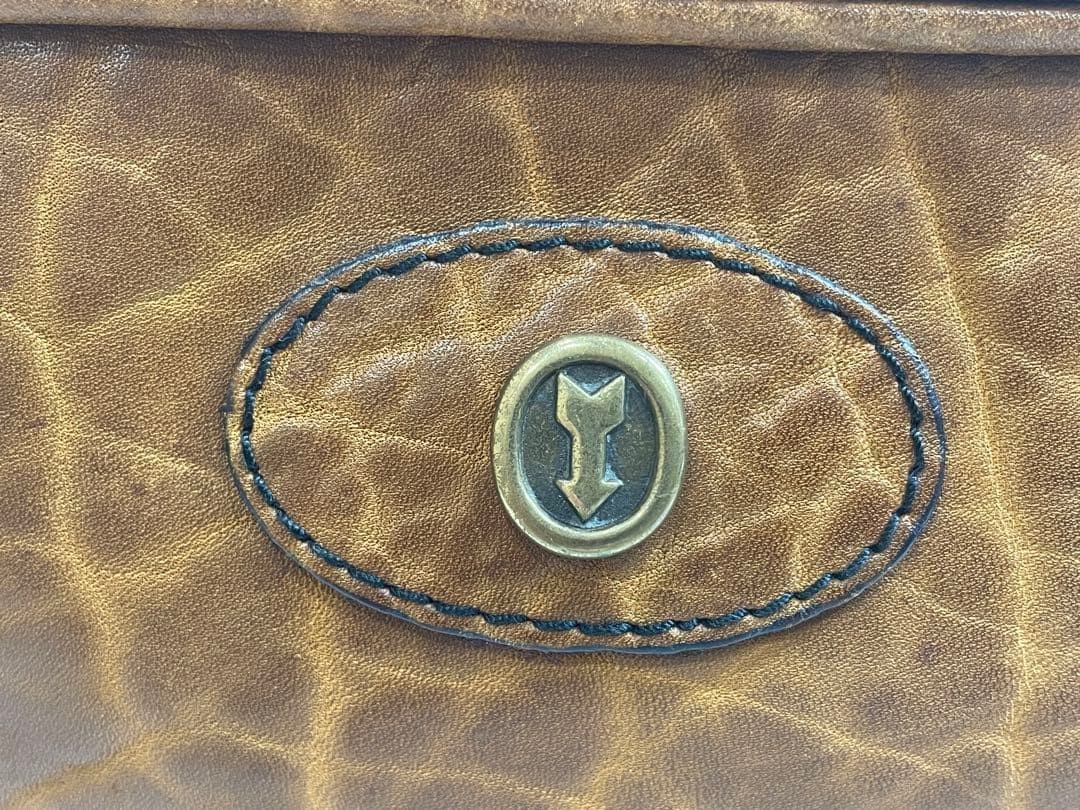 Made in West Germany Gold File Karachiola Clutch Second Bag