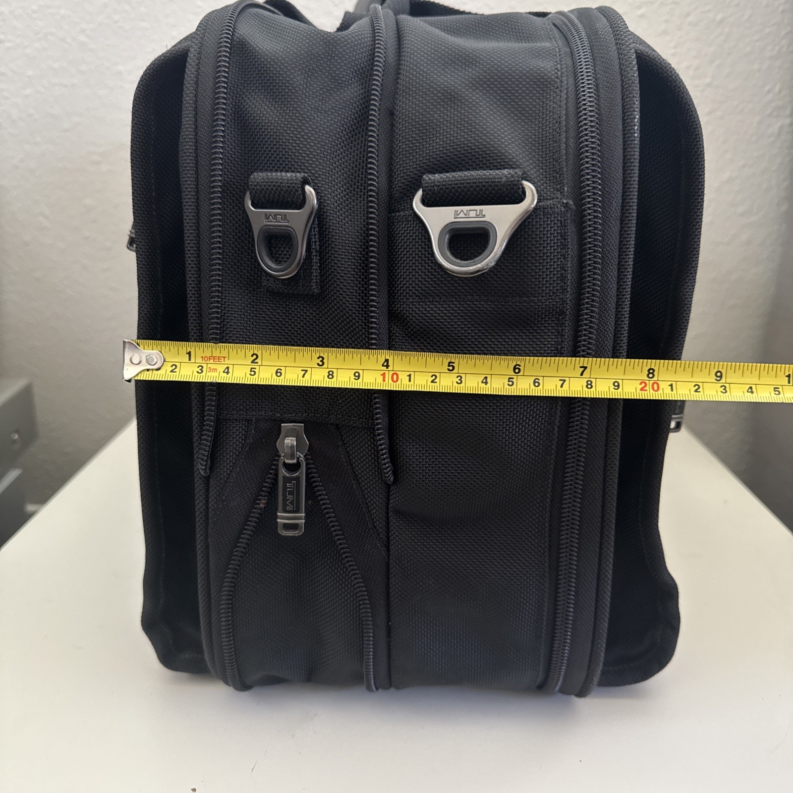 Tumi Alpha Ballistic Nylon 18″ Boarding Tote Bag CarryOn Laptop Black -Free Ship