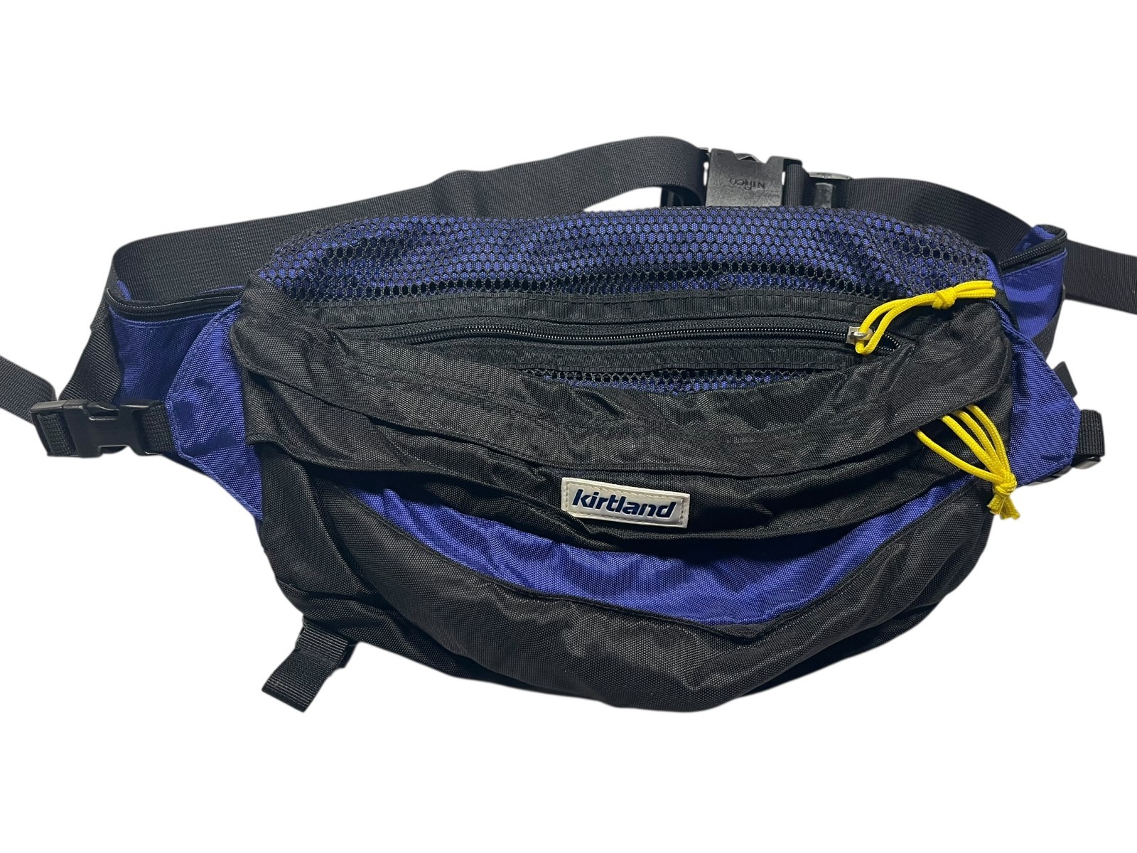 KIRTLAND TOUR Blue/Black CYCLING FANNY PACK Bike Travel Gear Gym Hike Waist Bag