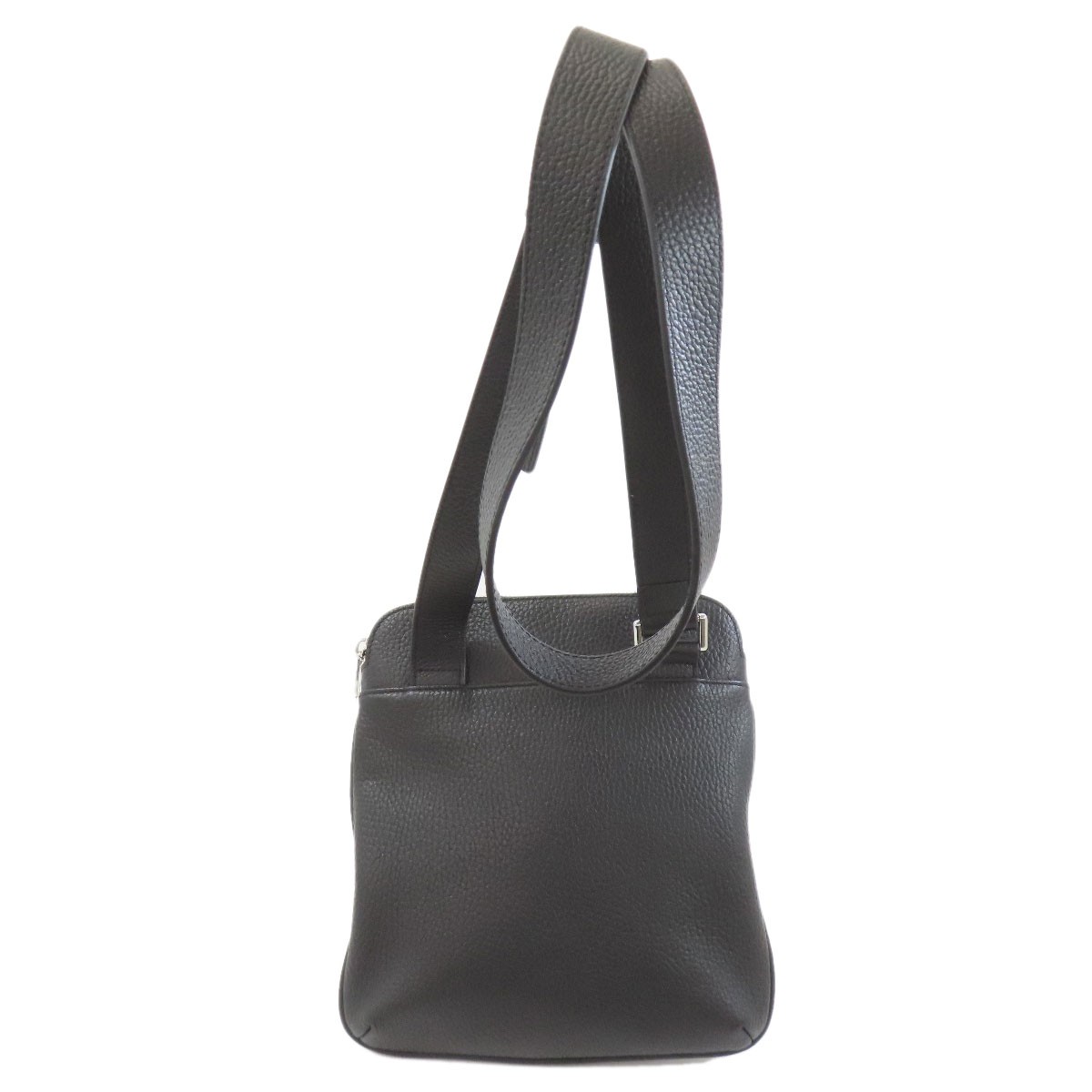 Emporio Armani logo Shoulder Bag Leather mens [Used]