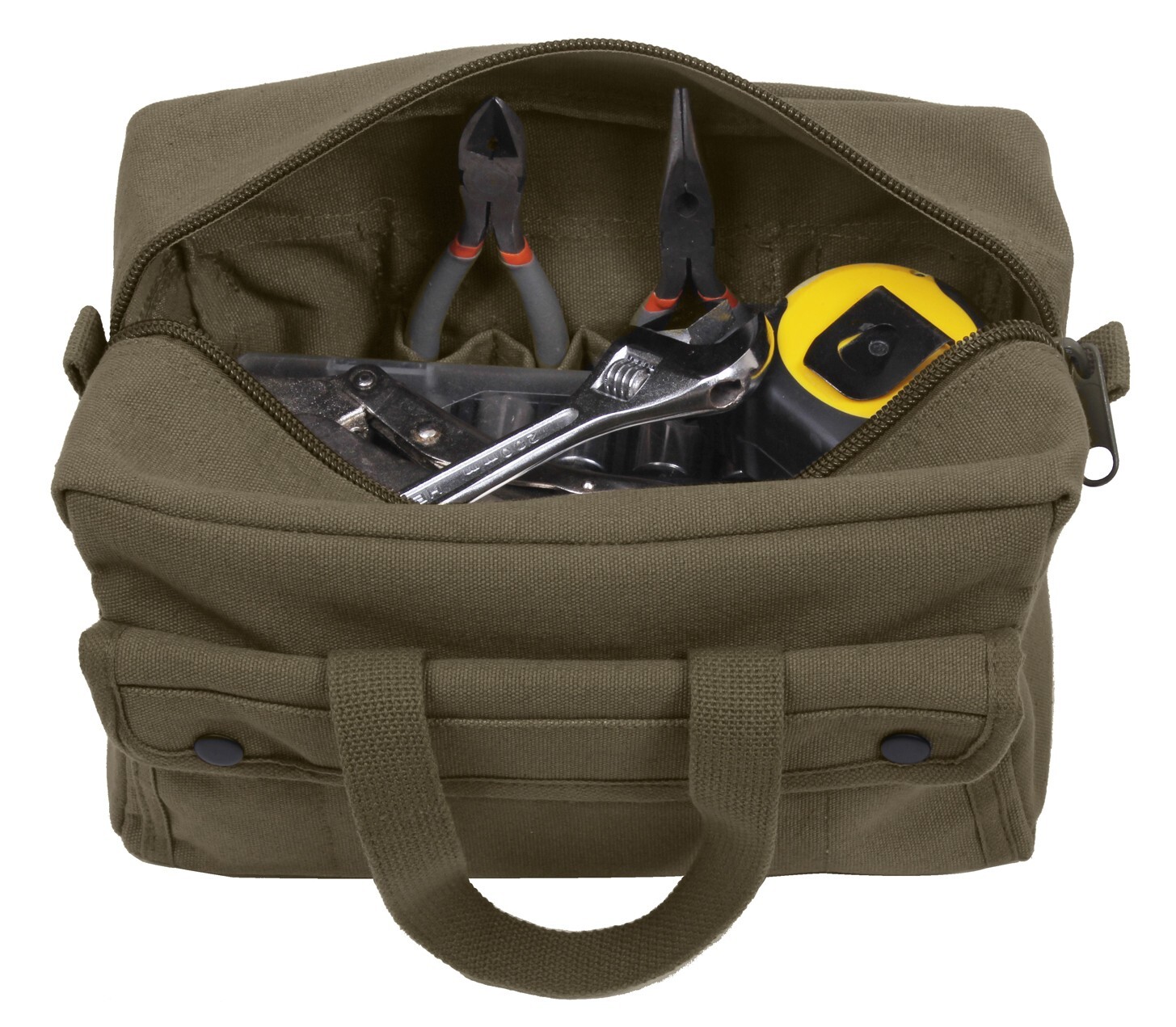 Olive Drab Heavyweight Military Mechanics Standard Tool Bag Free Shipping