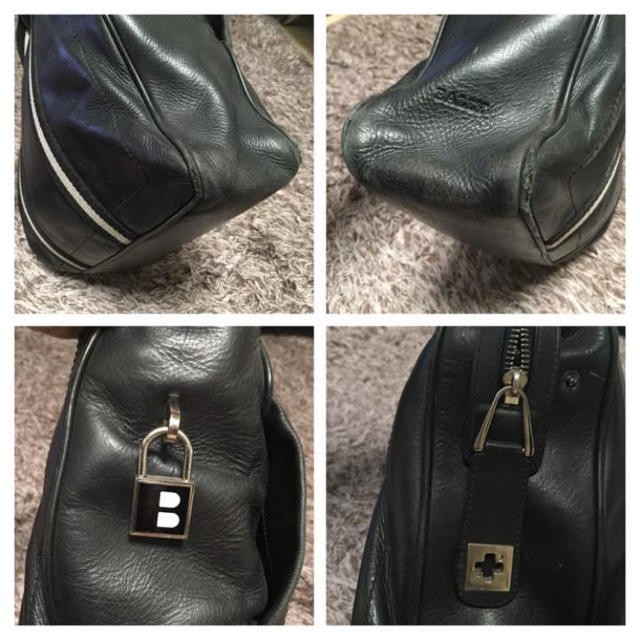 BALLY Business Tote Bag Spacious Statement Piece Iconic Vintage 28×40×9cm