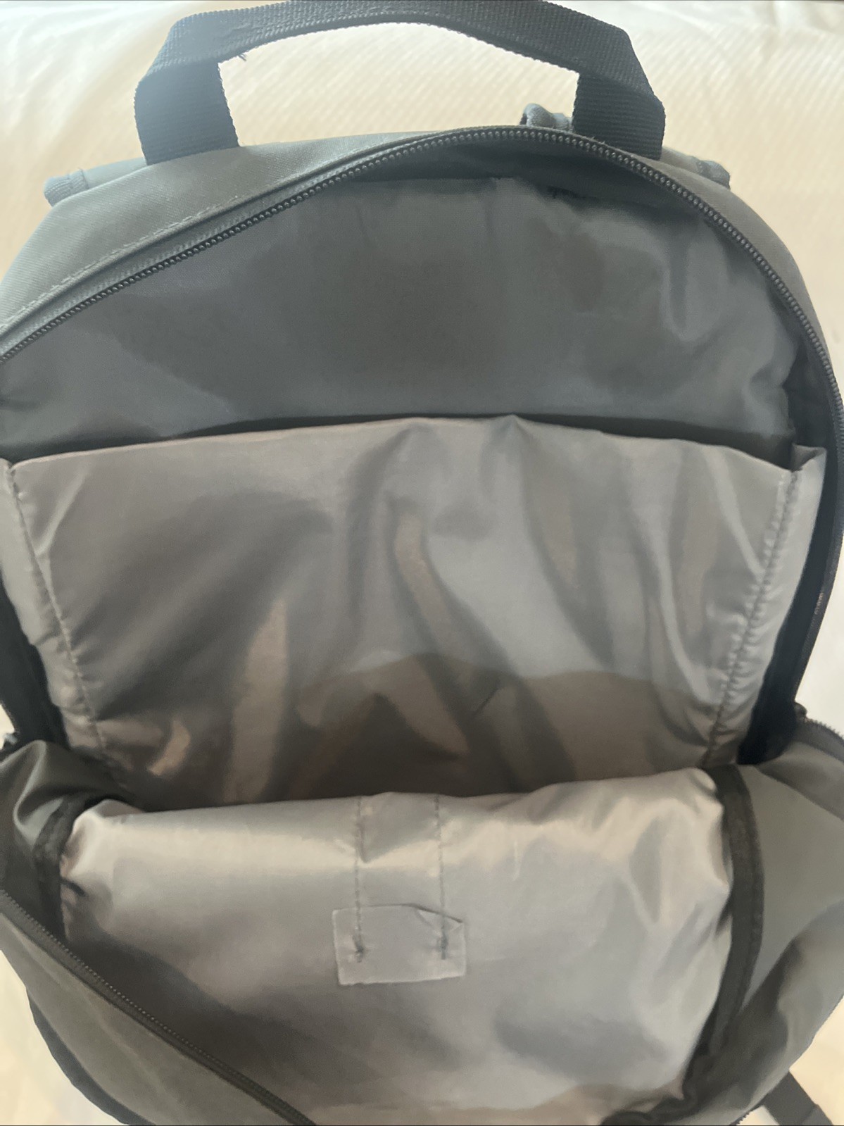 Black Backpack w/ In-Home Logistics Logo – Padded Laptop Pocket 17.5″ x 12″x 4″