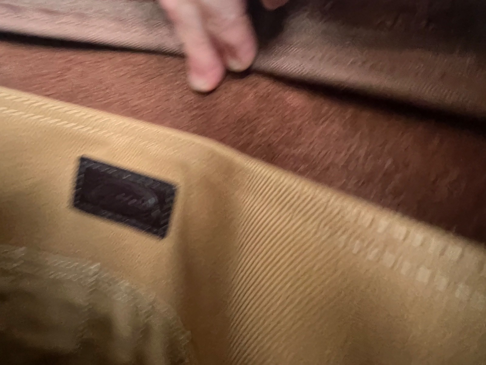 FILSON HERITAGE LEATHER BRIEFCASE, EXCELLENT CONDITION, MADE IN USA