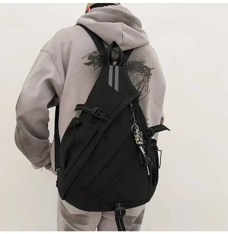 Hip Hop Sport Motorcycle Backpack Men Women Waterproof Multifunction