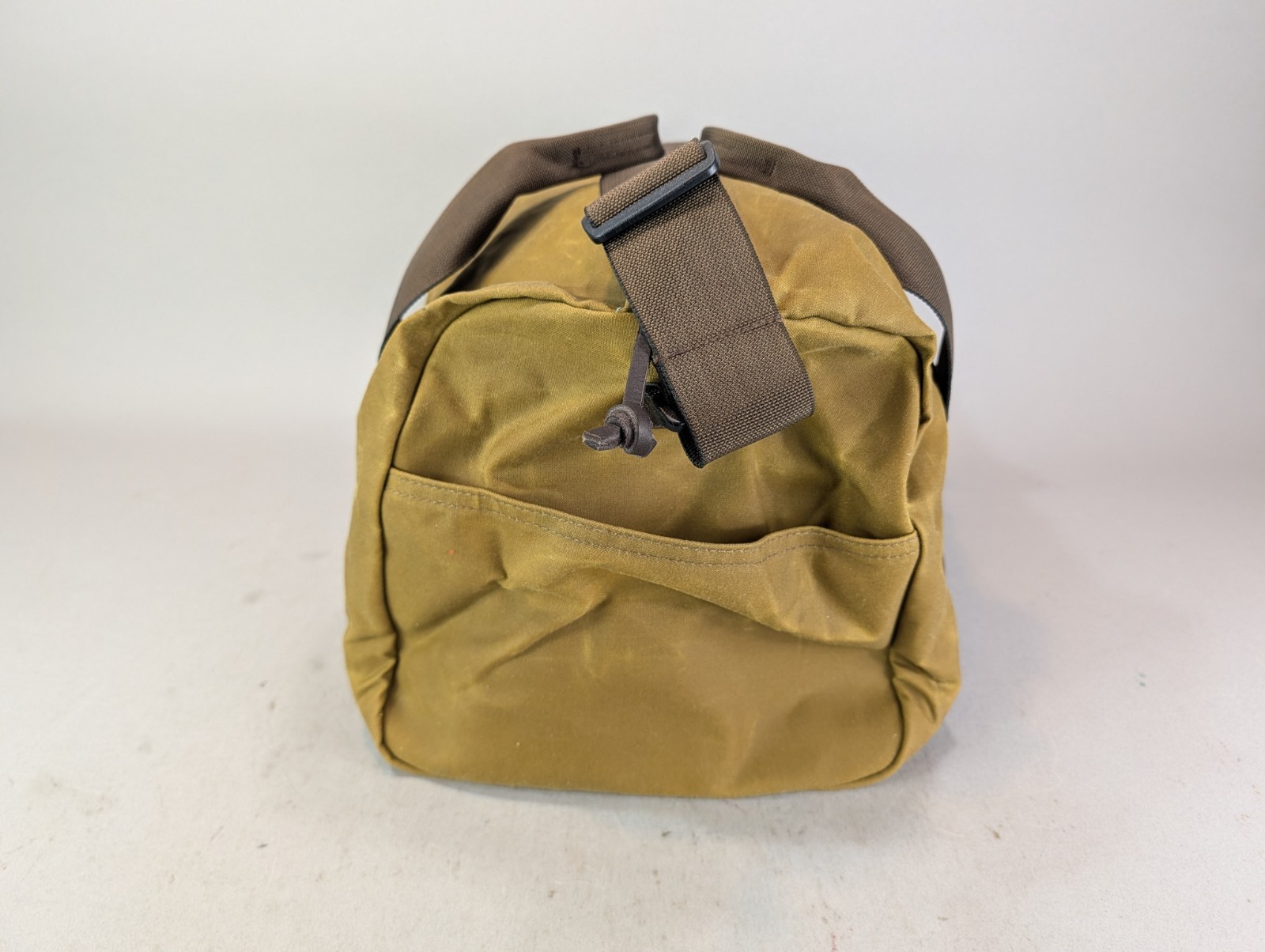 FILSON Small Field Duffel Bag Tin Cloth Khaki Quail Forever