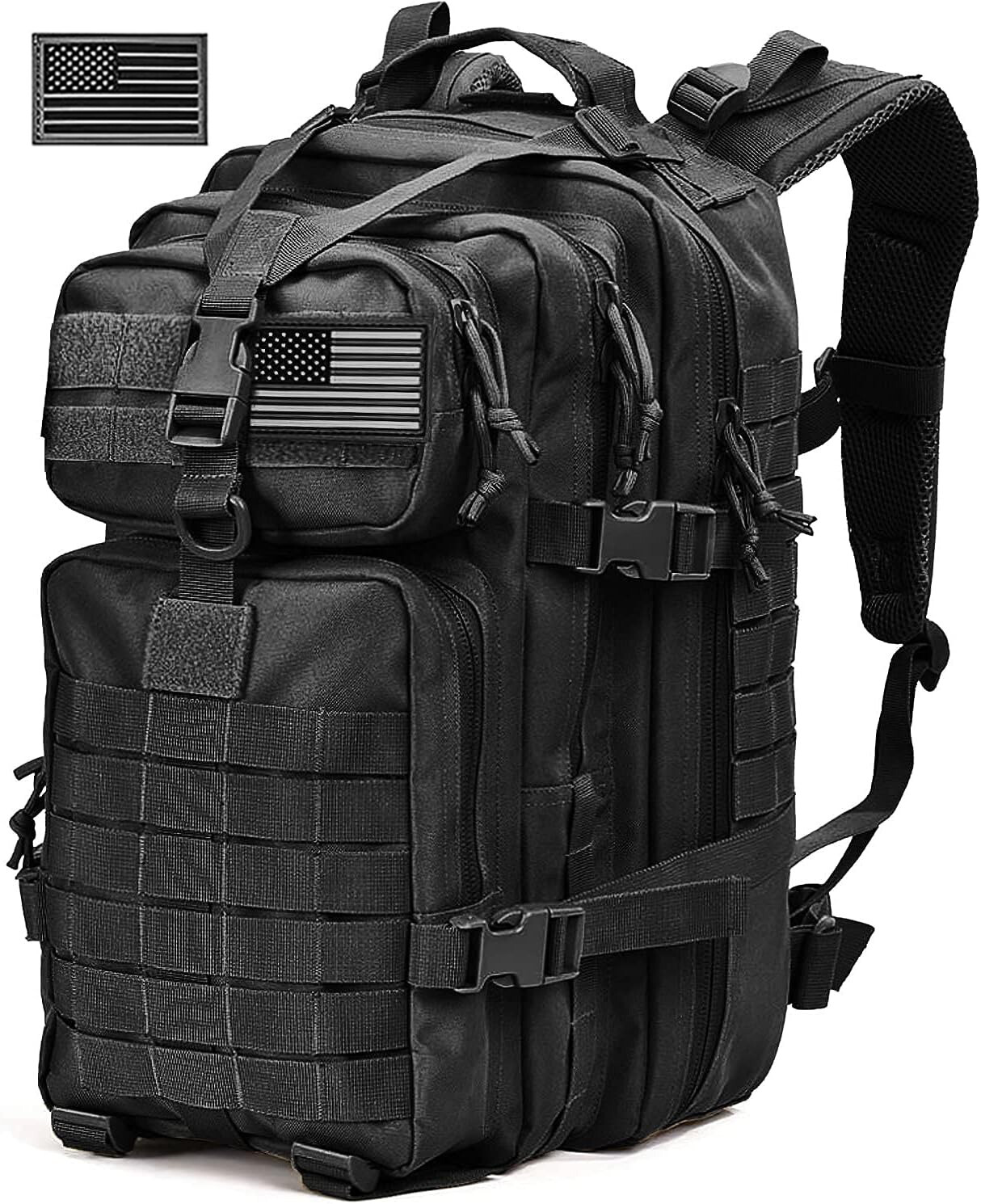 Military Tactical 50L Backpack Army Large 3 Day Assault Pack Molle Bag Rucksack