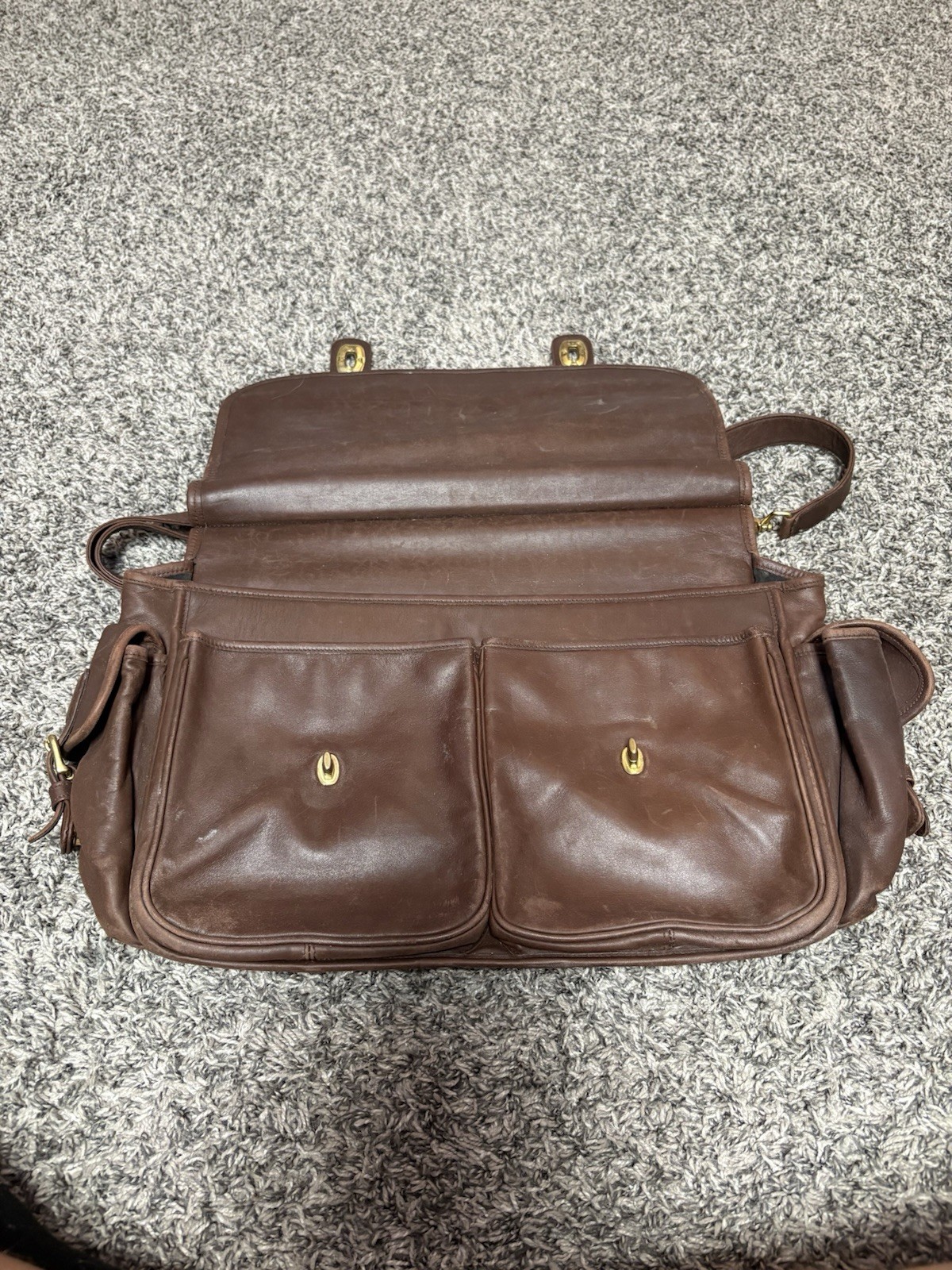 VINTAGE 1999 Coach Metropolitan Messenger/Briefcase Bag L9S0594