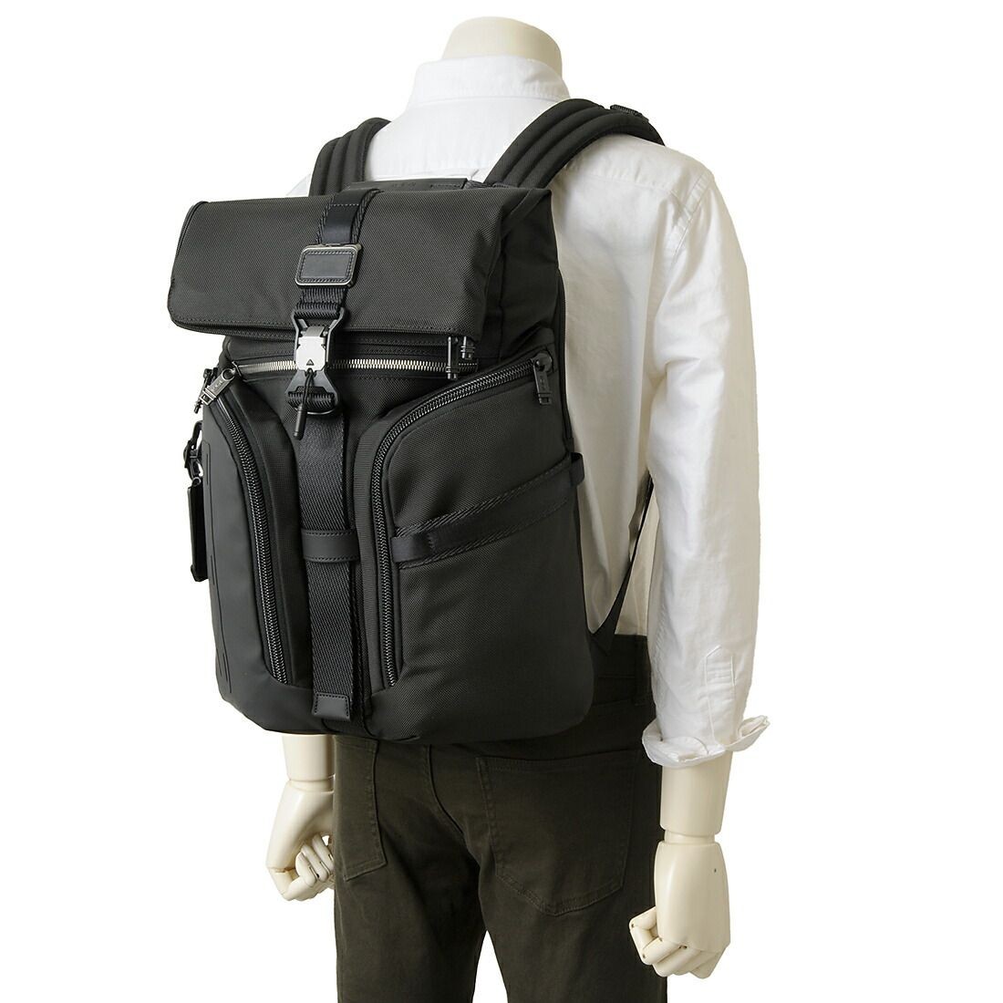 TUMI Backpack Black 0232759D ALPHA BRAVO