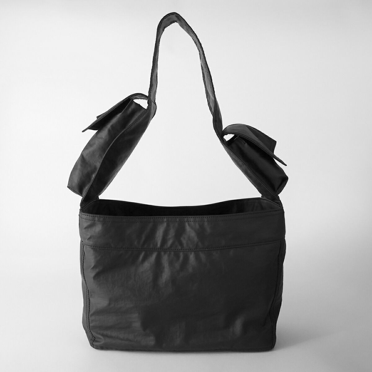 Y-3 Yohji Yamamoto Newspaper S Men’s Nylon Tote Shoulder Bag
