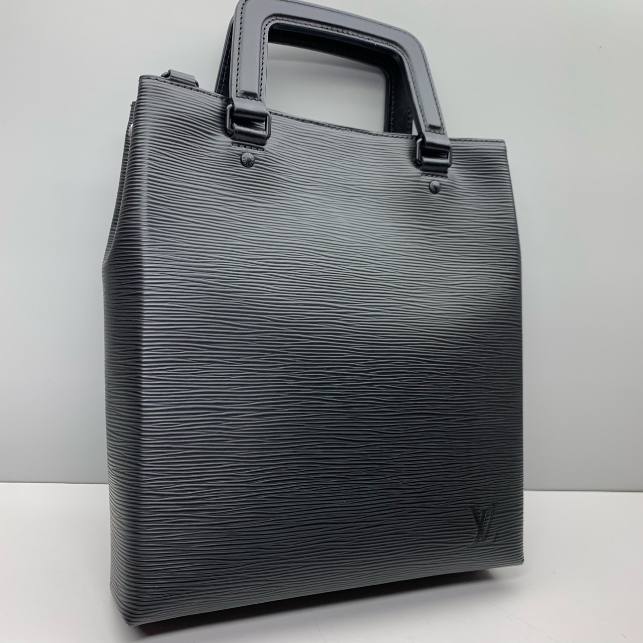 Louis Vuitton Pre-Owned Authentic Sac Tote Shoulder Bag Black 28x25x6.5cm