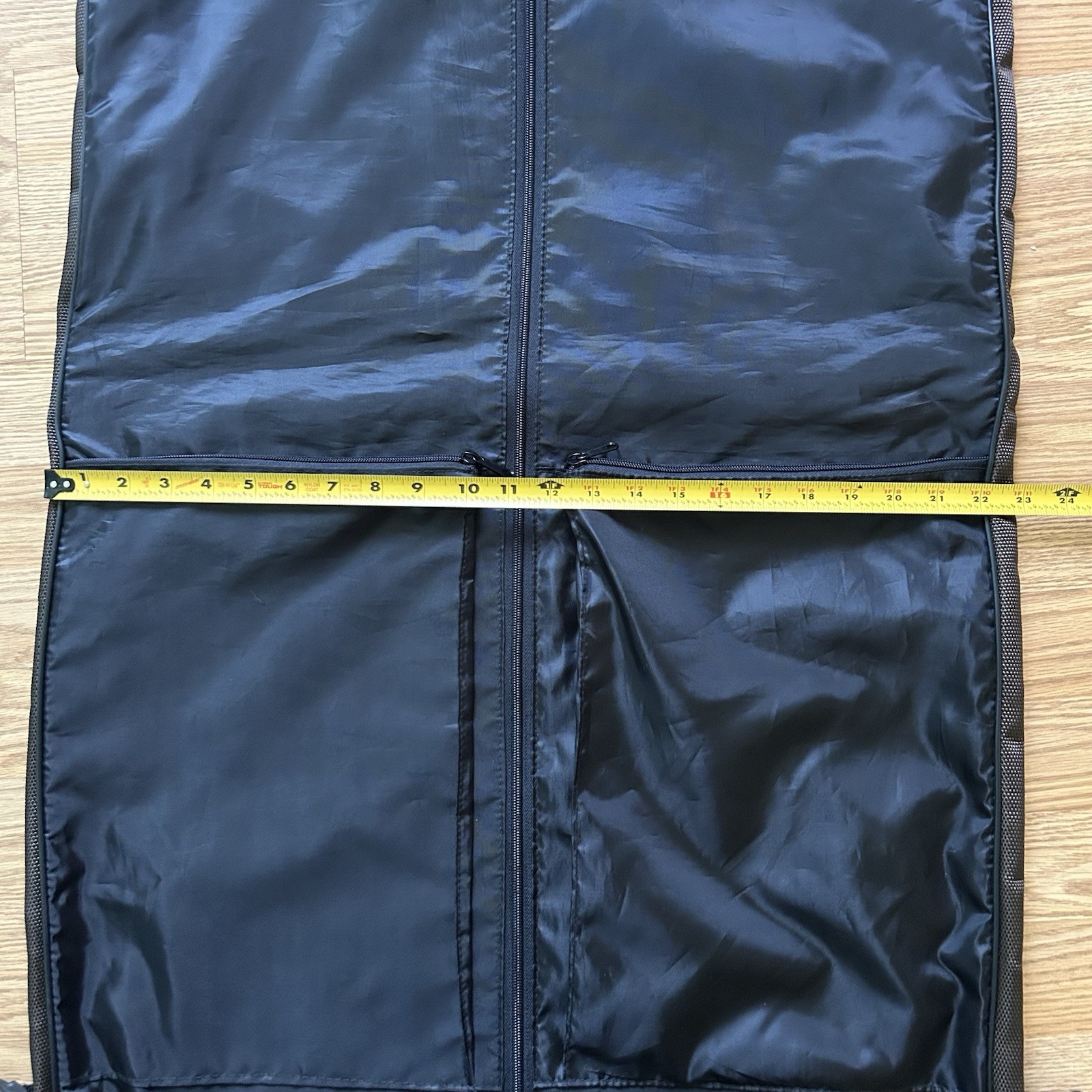 Hartmann Travel Luggage Garment Suit Carrier Brown Hanging Hook With Luggage Tag