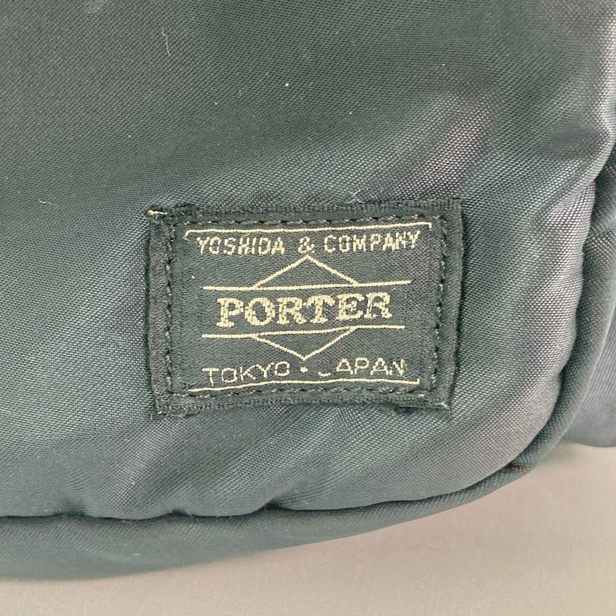 HEAD PORTER Backpack Black Navy Nylon Men Rucksack Casual