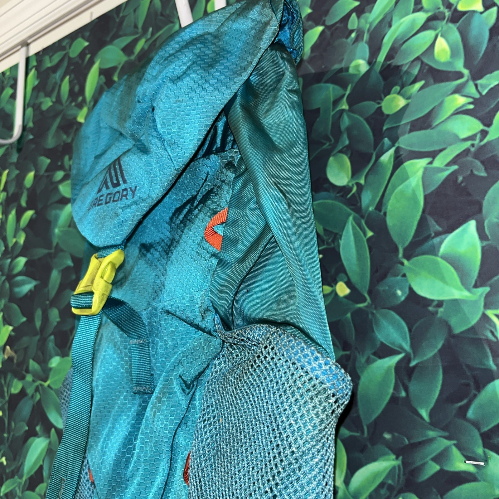 Gregory Teal Blue Nano 16 Backpack With Defects