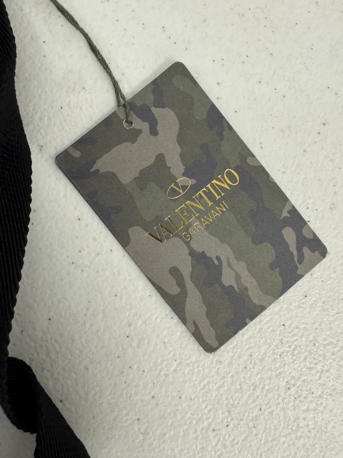 Valentino VLTN Grid Camouflage Backpack Dust Garavani Bag Pouch Red Lot of 2