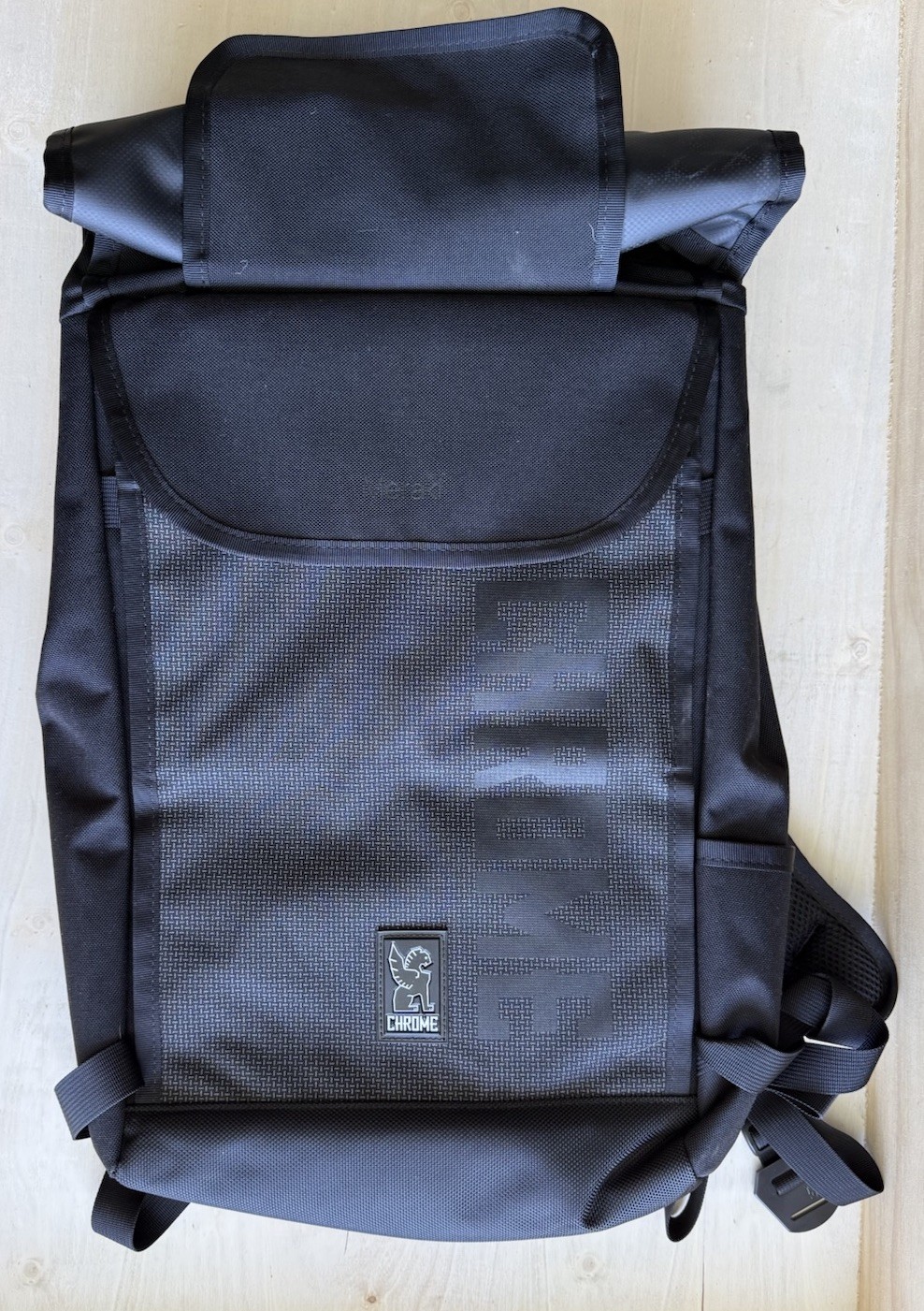 Chrome Industries Bravo Night Backpack Roll Top Waterproof Bike Courier 20L 40L