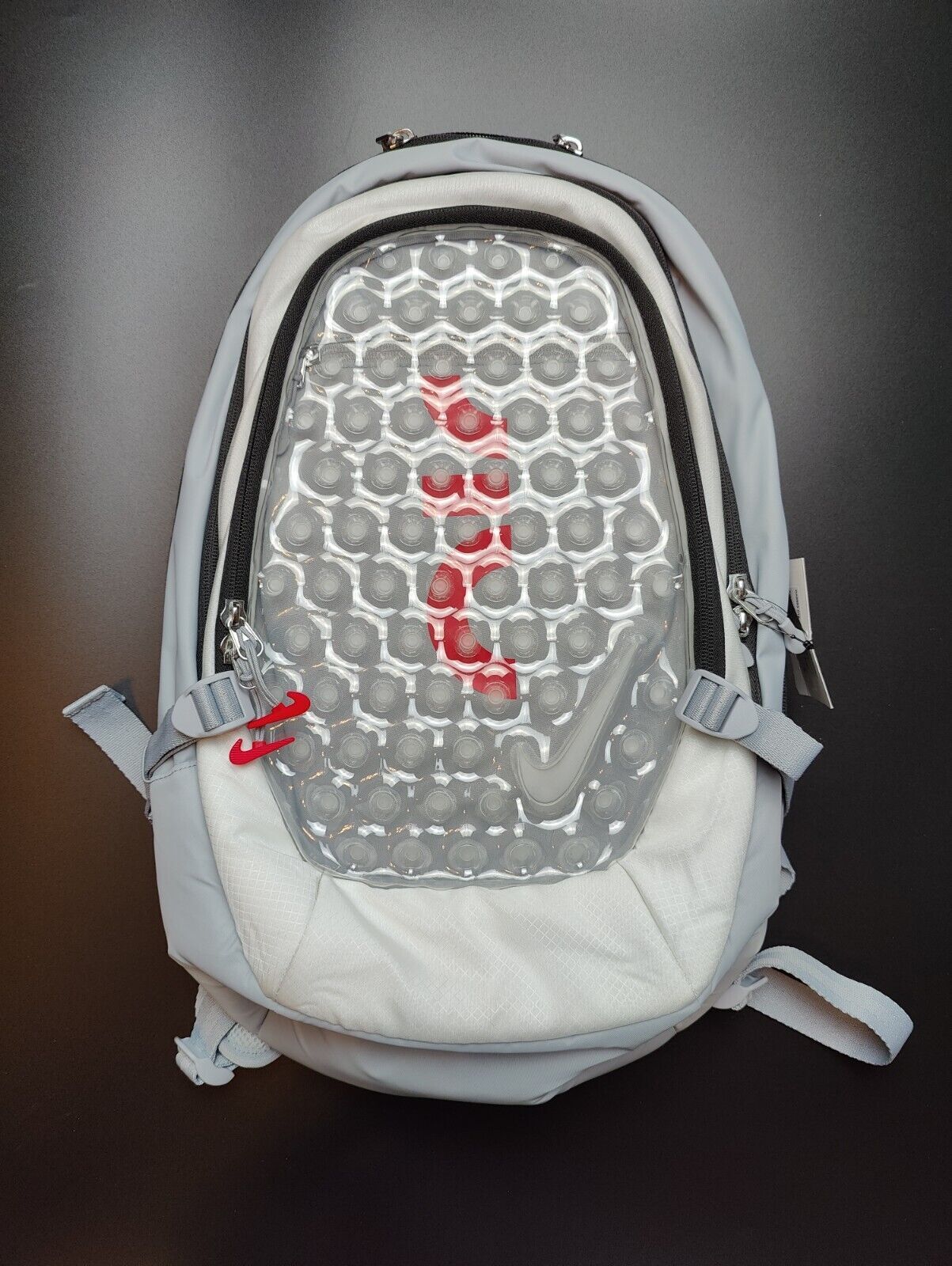 Nike Air Max Bubble Backpack Logo Padded Elite DA9893-012 $160 SAMPLE