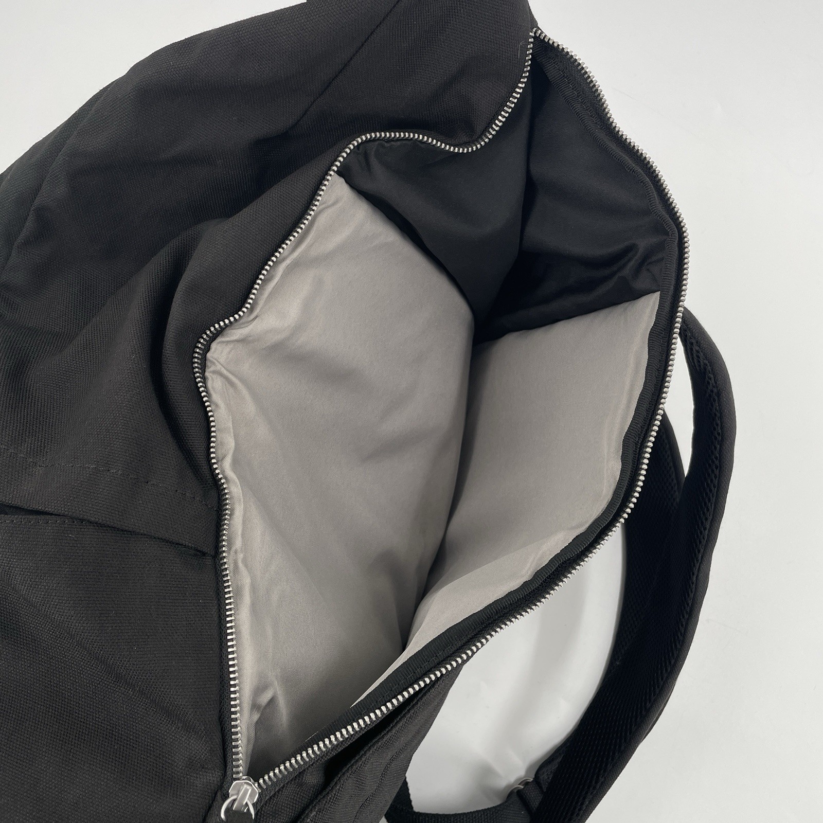 IKEA Forenkla Backpack In Black – Roll Top Style – Padded Laptop Sleeve