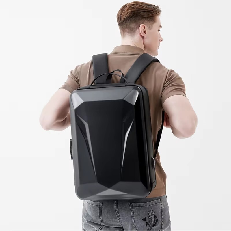 Men’s E-Sports Hard Shell Backpack 15.6 /18 Inch Anti-theft Lock Waterproof
