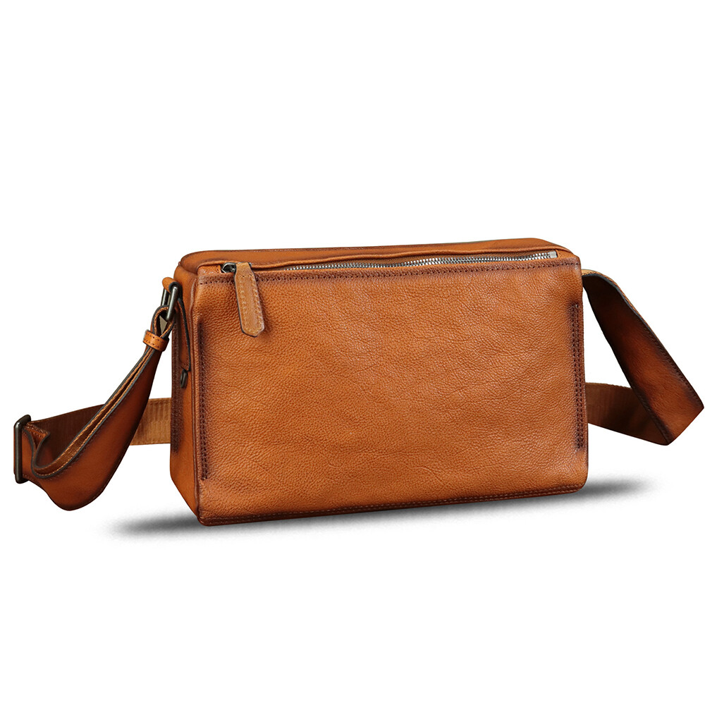 Genuine Leather Purses and Shoulder Bag for Men Women Crossbody Crossbody Bag