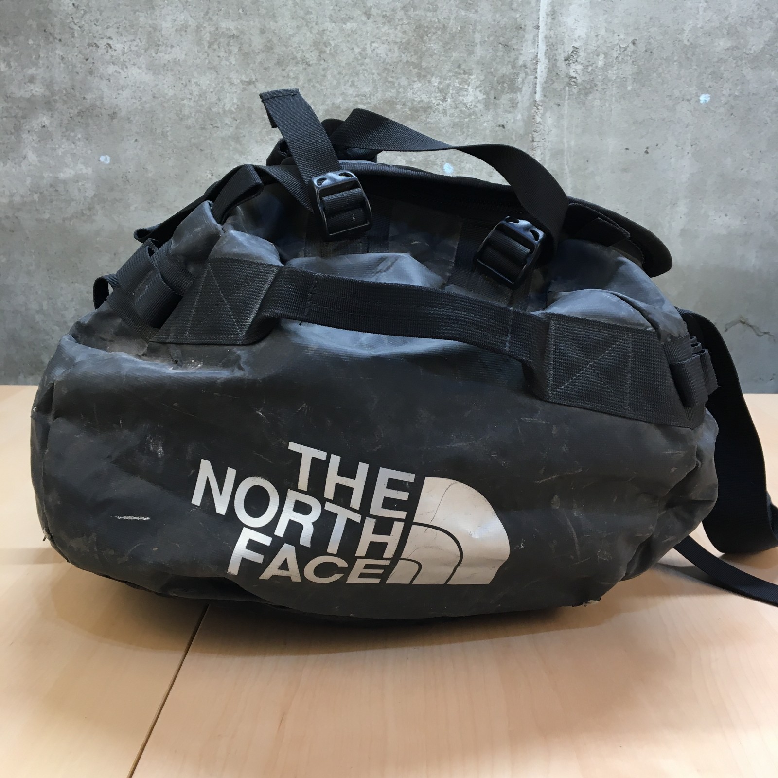 The North Face Base Camp Duffel Bag Black 71L Travel Equipment Backpack