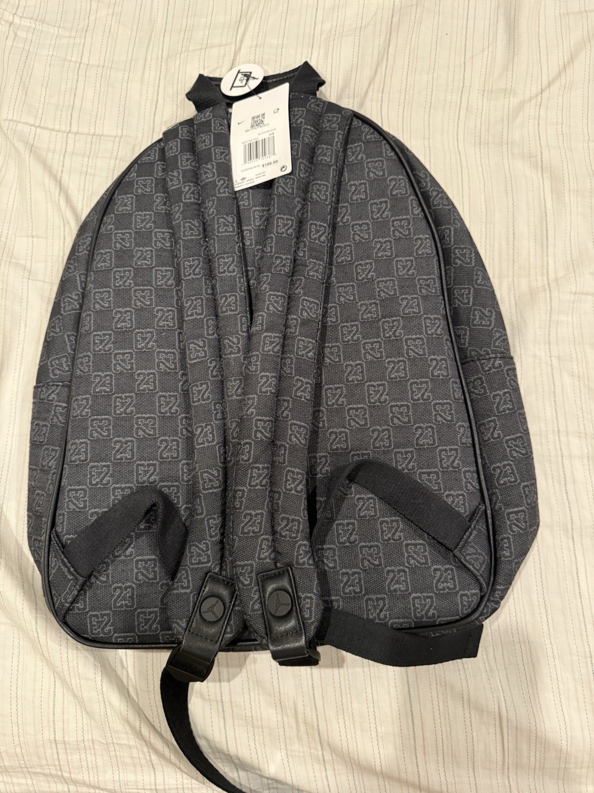 Nike Air Jordan Monogram Backpack / Black – MA0758-KK2