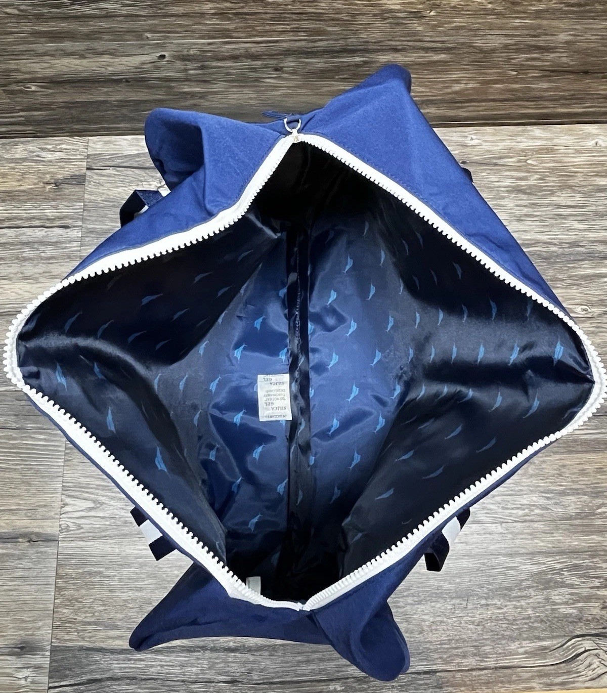 Tommy Bahama Collapsible Zip Duffel Bag Beach School Travel