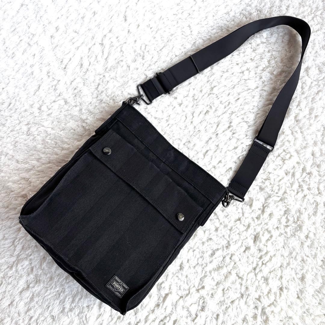 Porter 70Th Anniversary Shoulder Bag Tango Black Men Rare yoshida kaban Model Li
