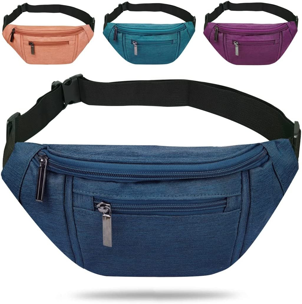 Fanny Pack for Men Women,Crossbody Waist Bag Pack,Belt Bag for Travel Walking Ru