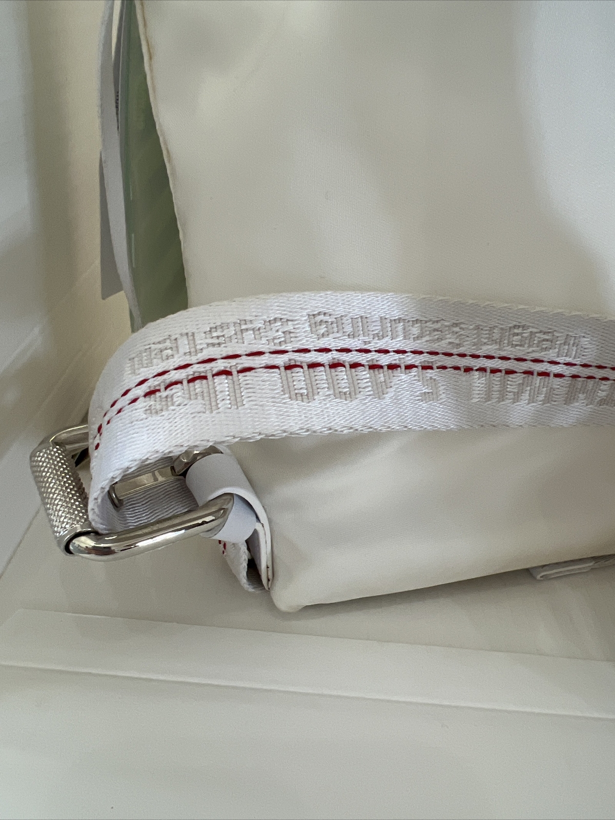 OFF White BACKPACK Virgil Abloh Work Wear White Ivory Women