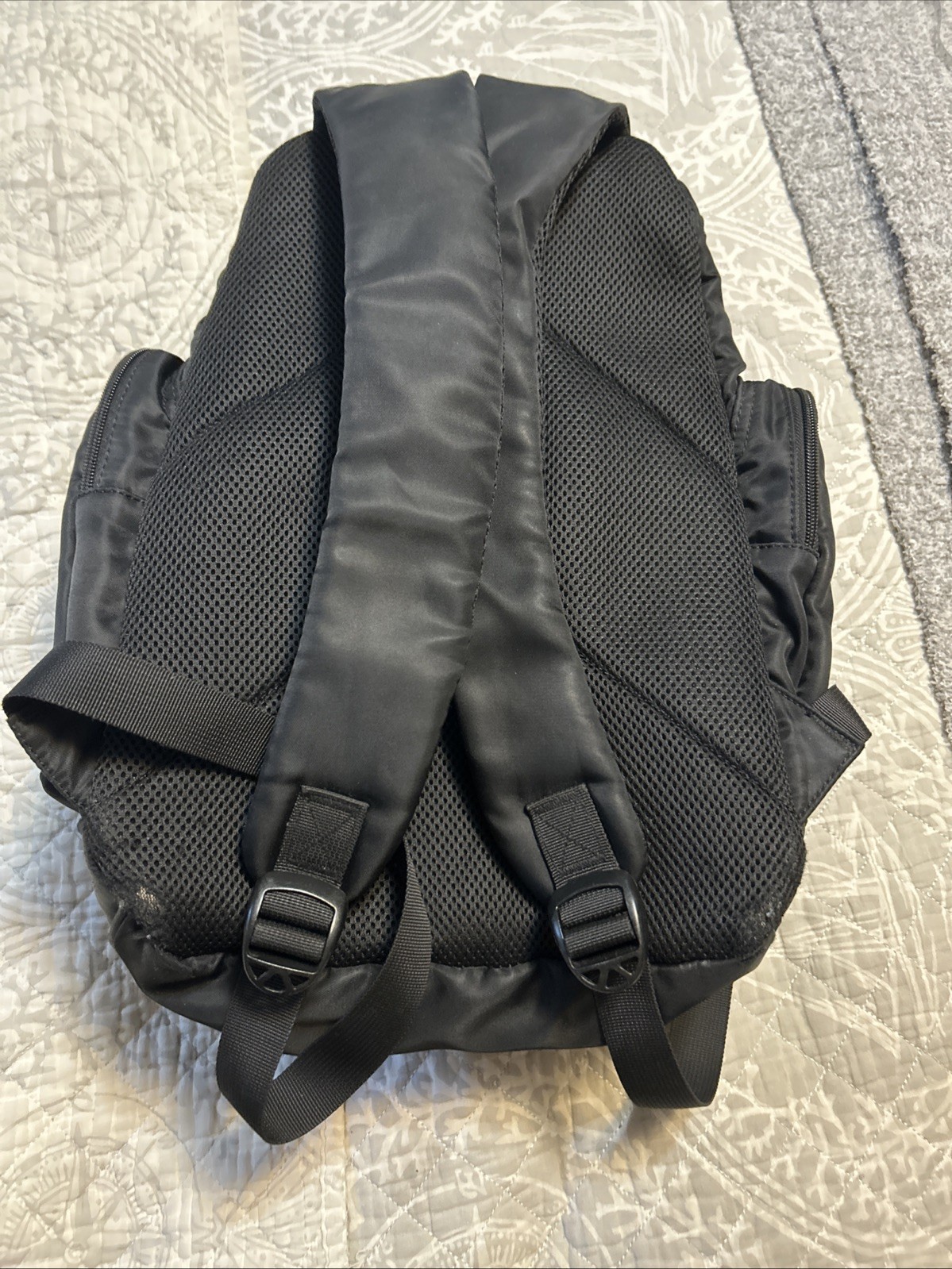 Mancro Black Backpack