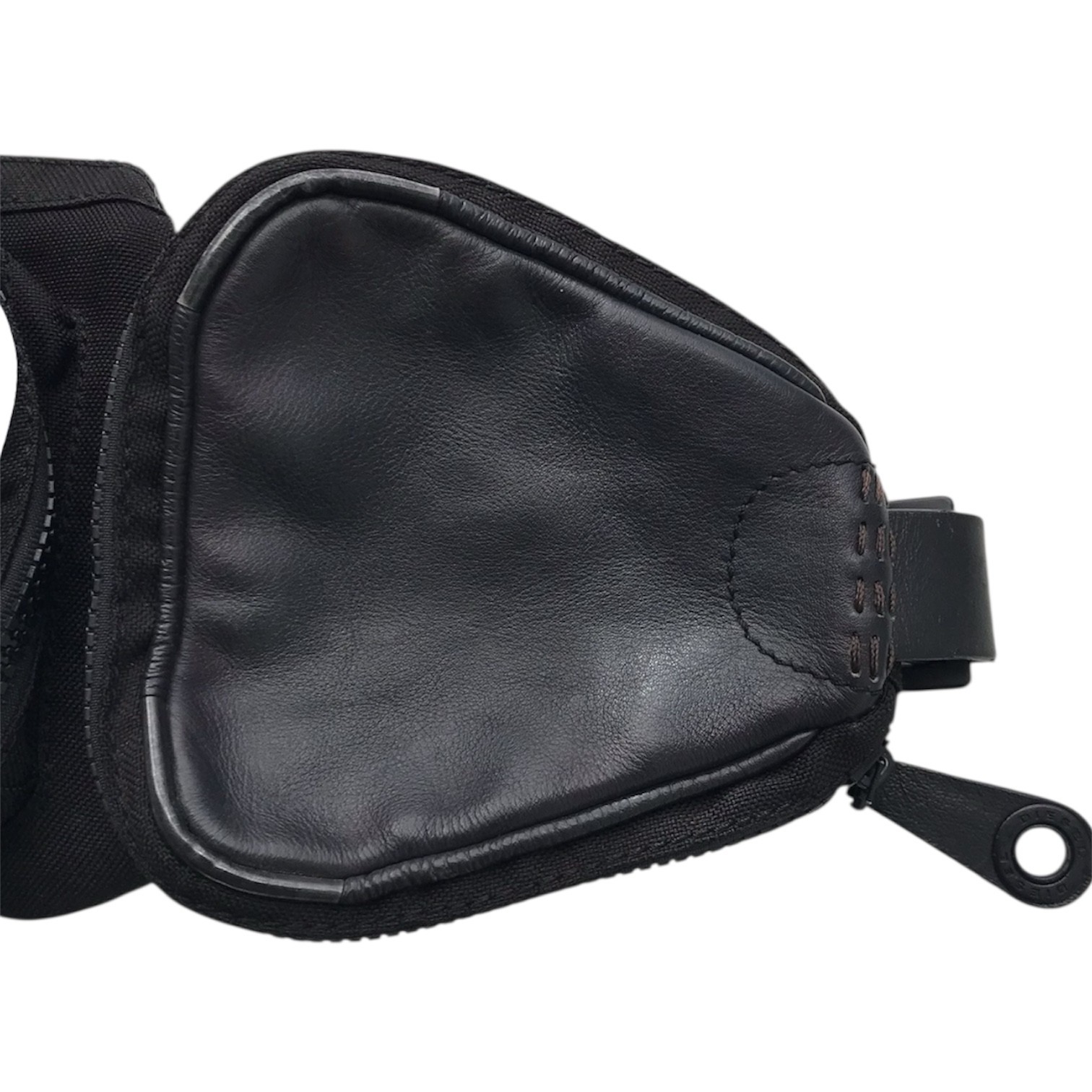 DIESEL Vintage Hip Crossbody Cargo Bag Leather Military Gorpcore Techwear Y2K