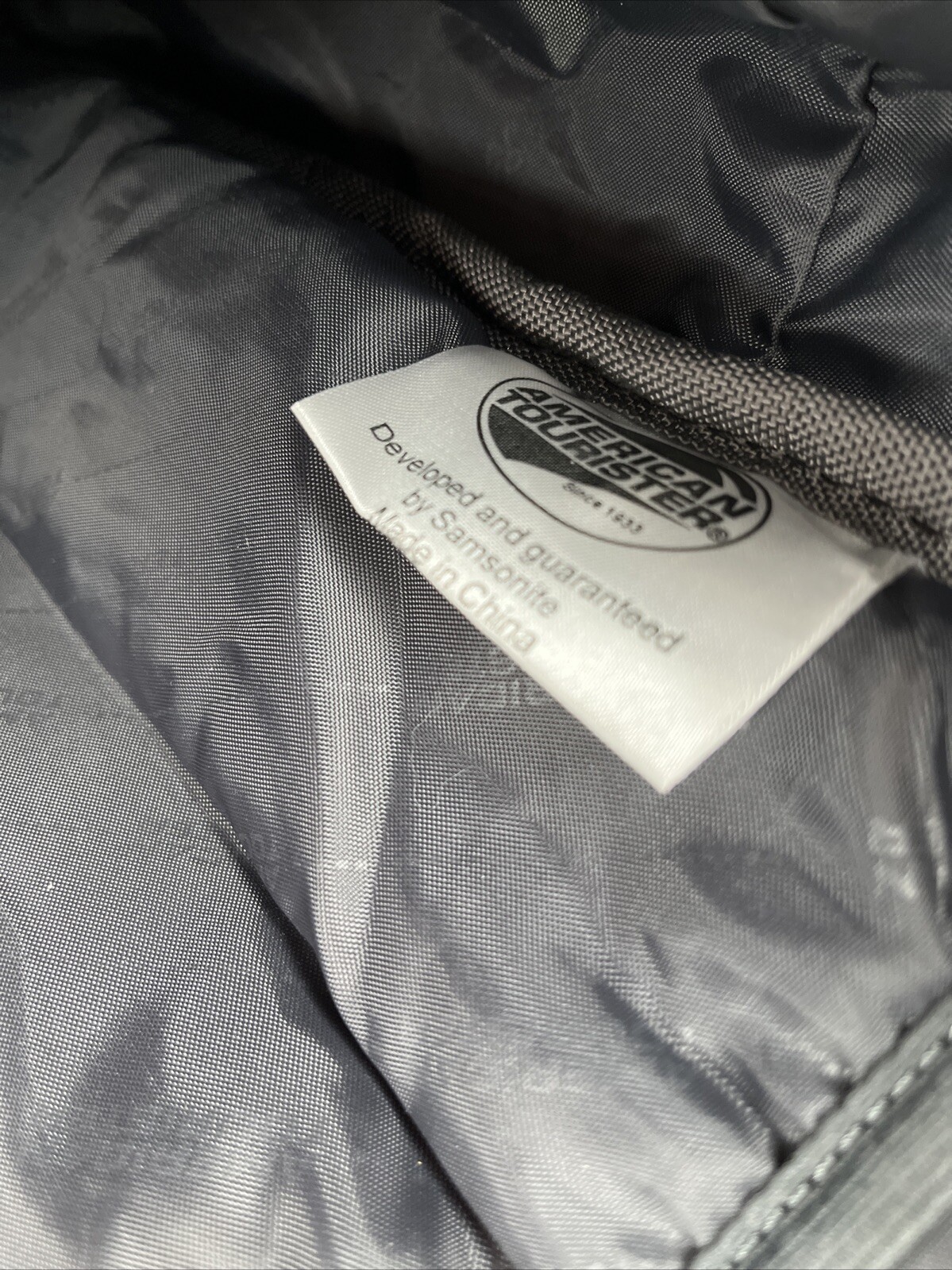 American Tourister Backpack Lightweight Dark Gray Fits 13” laptop Nice!!