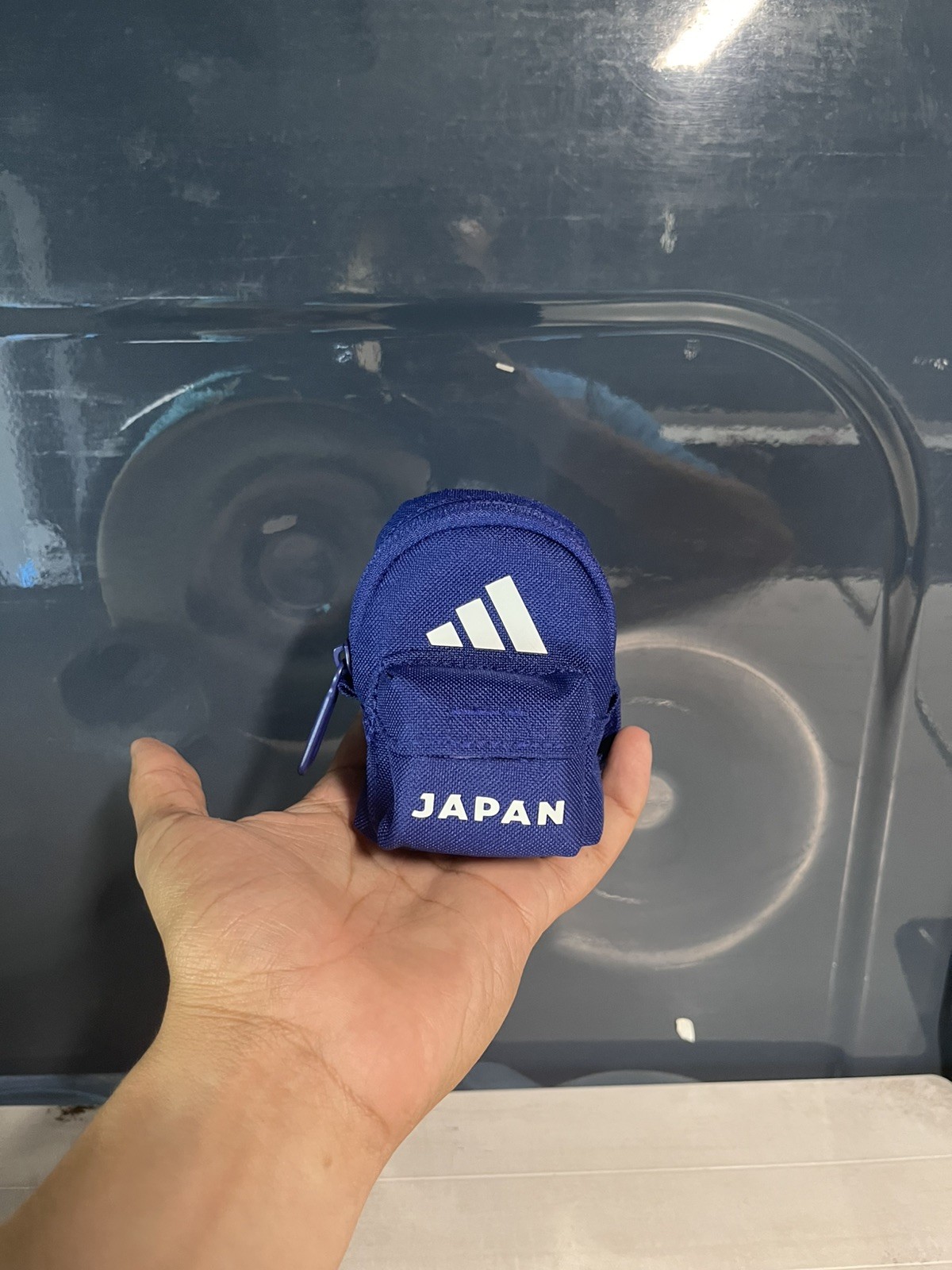 NWT Adidas Japan National Football Soccer Team 2026 Packable Bag Keychain KC0757