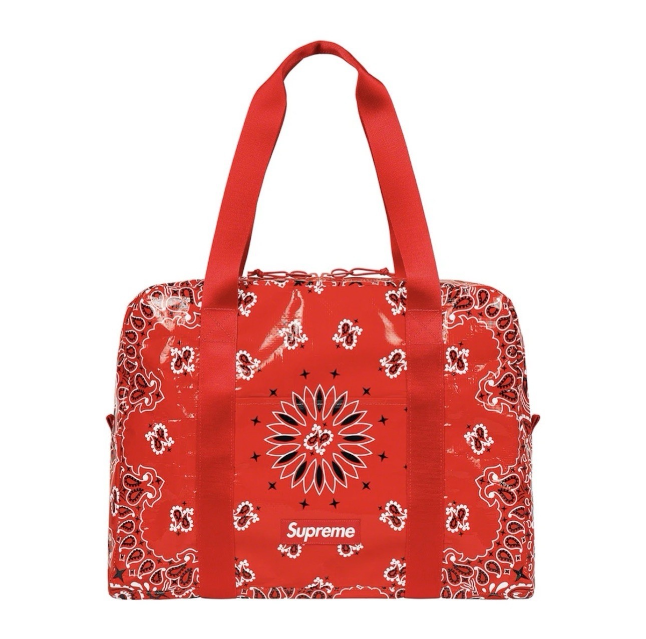 Supreme Bandana Tarp Small Duffle Bag SS21