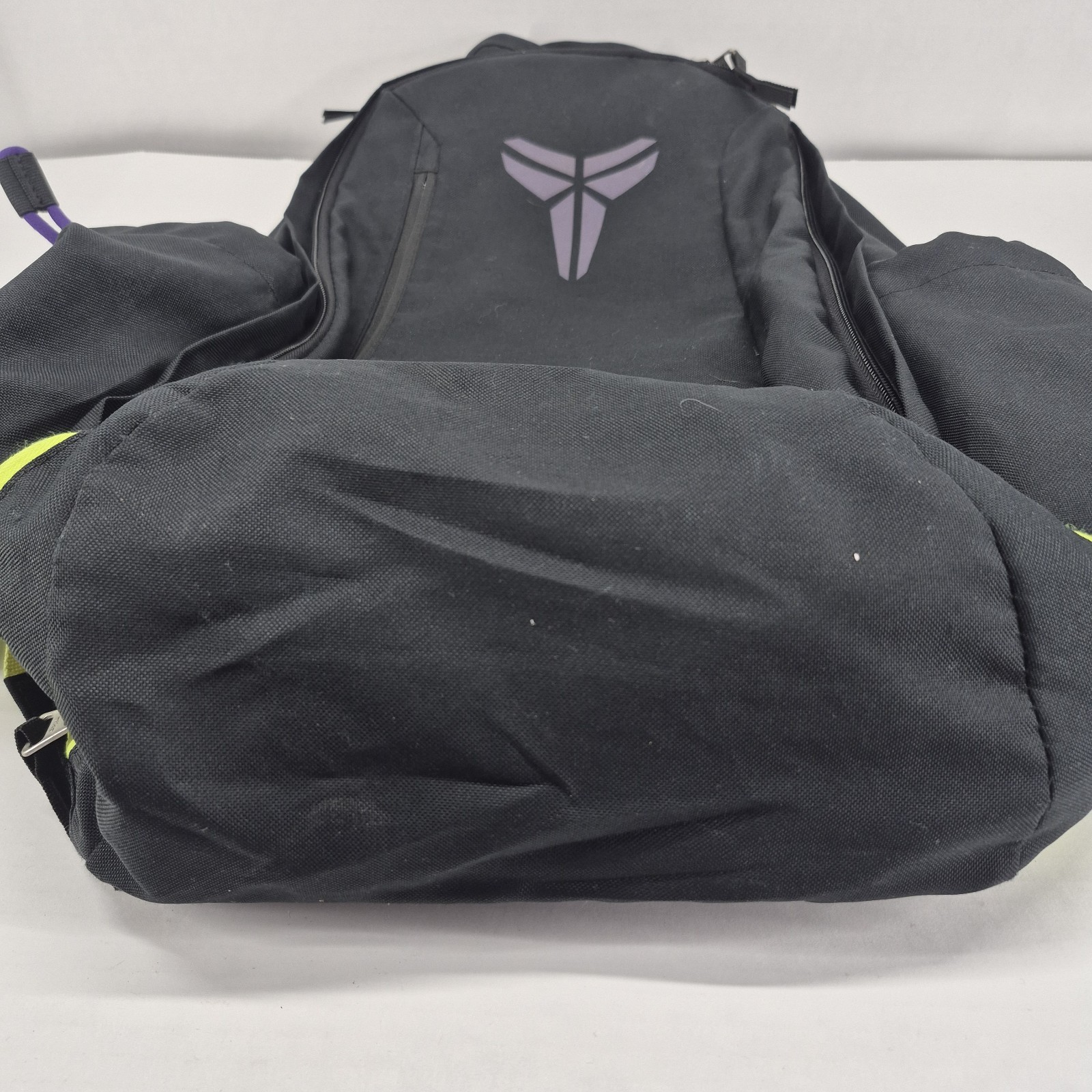 Kobe Nike Mamba Basketball Backpack Black Purple Neon Yellow