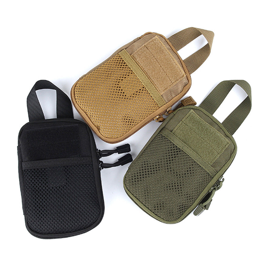 Compact Pocket Organizer Pouch Small Waist Bag Pouch Tactical MOLLE EDC Pouch