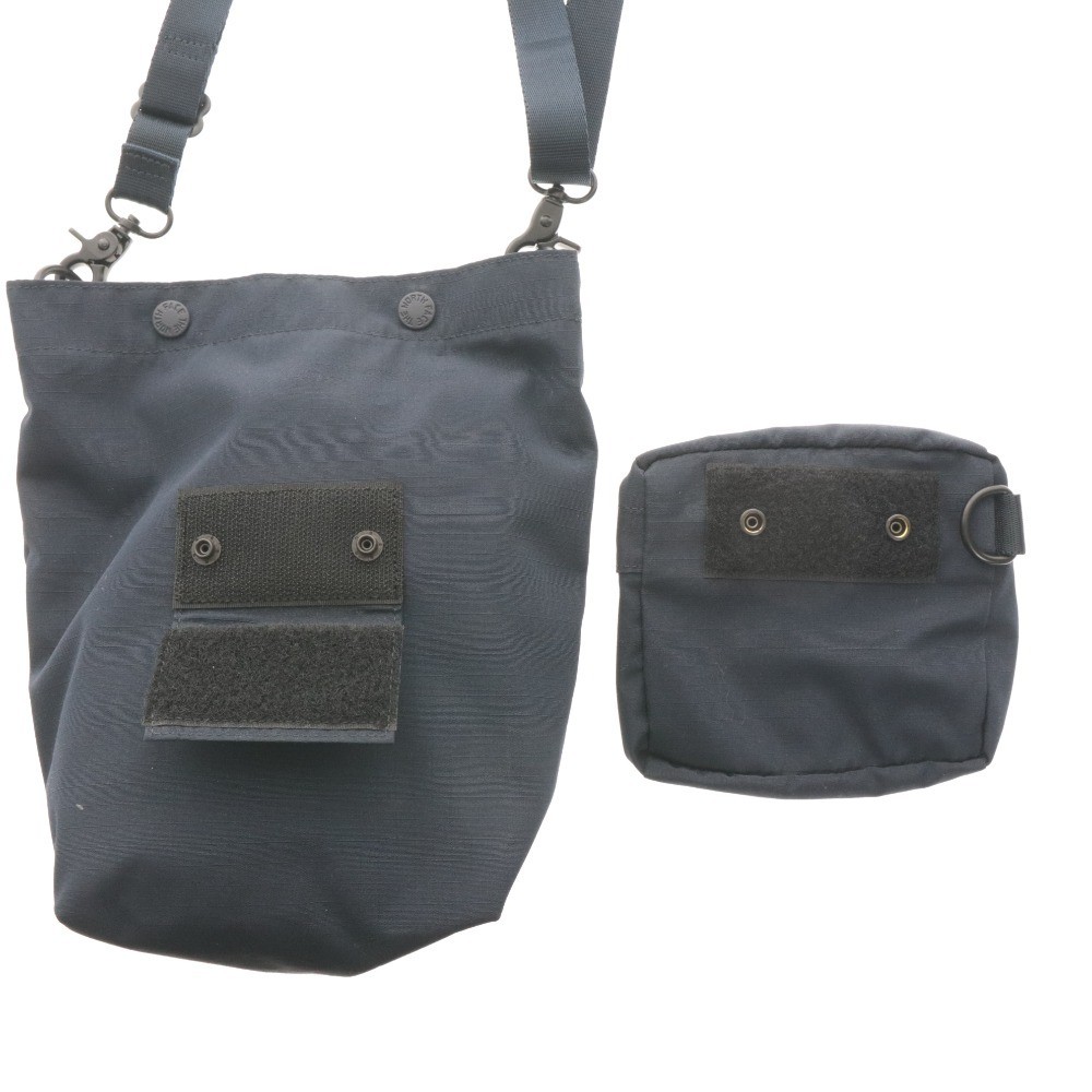 THE NORTH FACE Sling Bag Button Zipper Pouch Navy-Tone