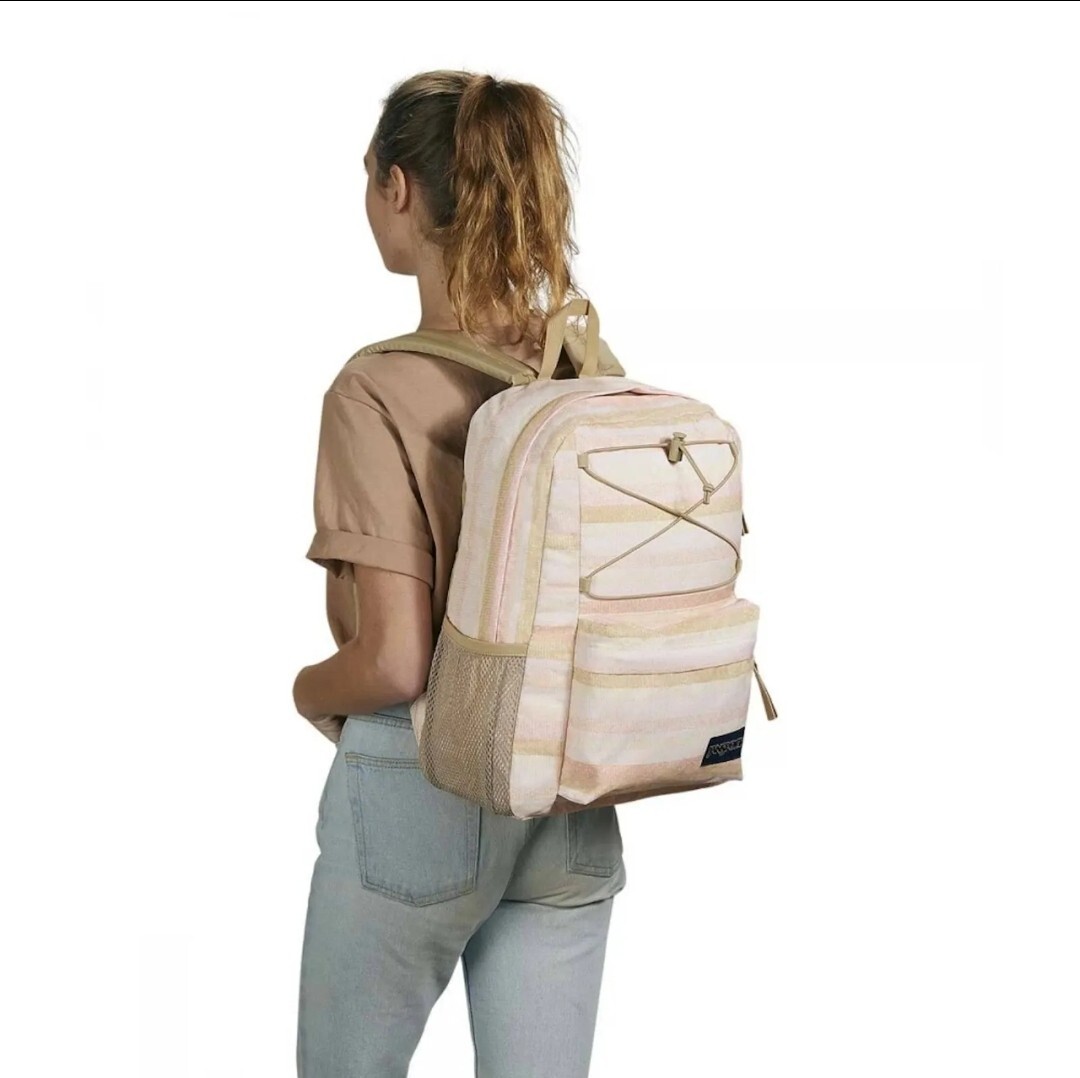 NEW JanSport JS0A4NVB Flex Pack Backpack Sunny Stripe 1587 cu in 21 L