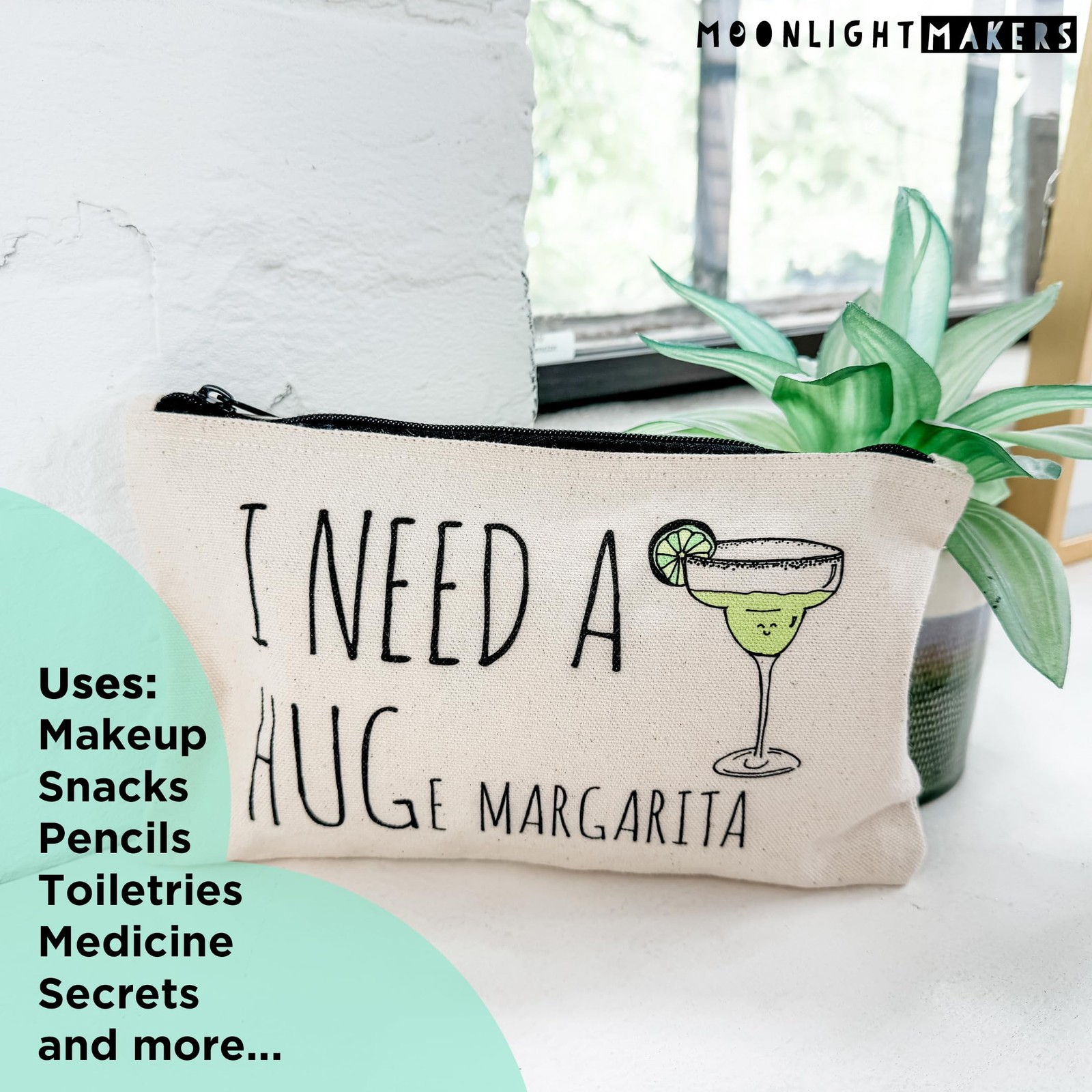 Moonlight Makers, This is My Magic Bag, Funny Canvas Makeup
