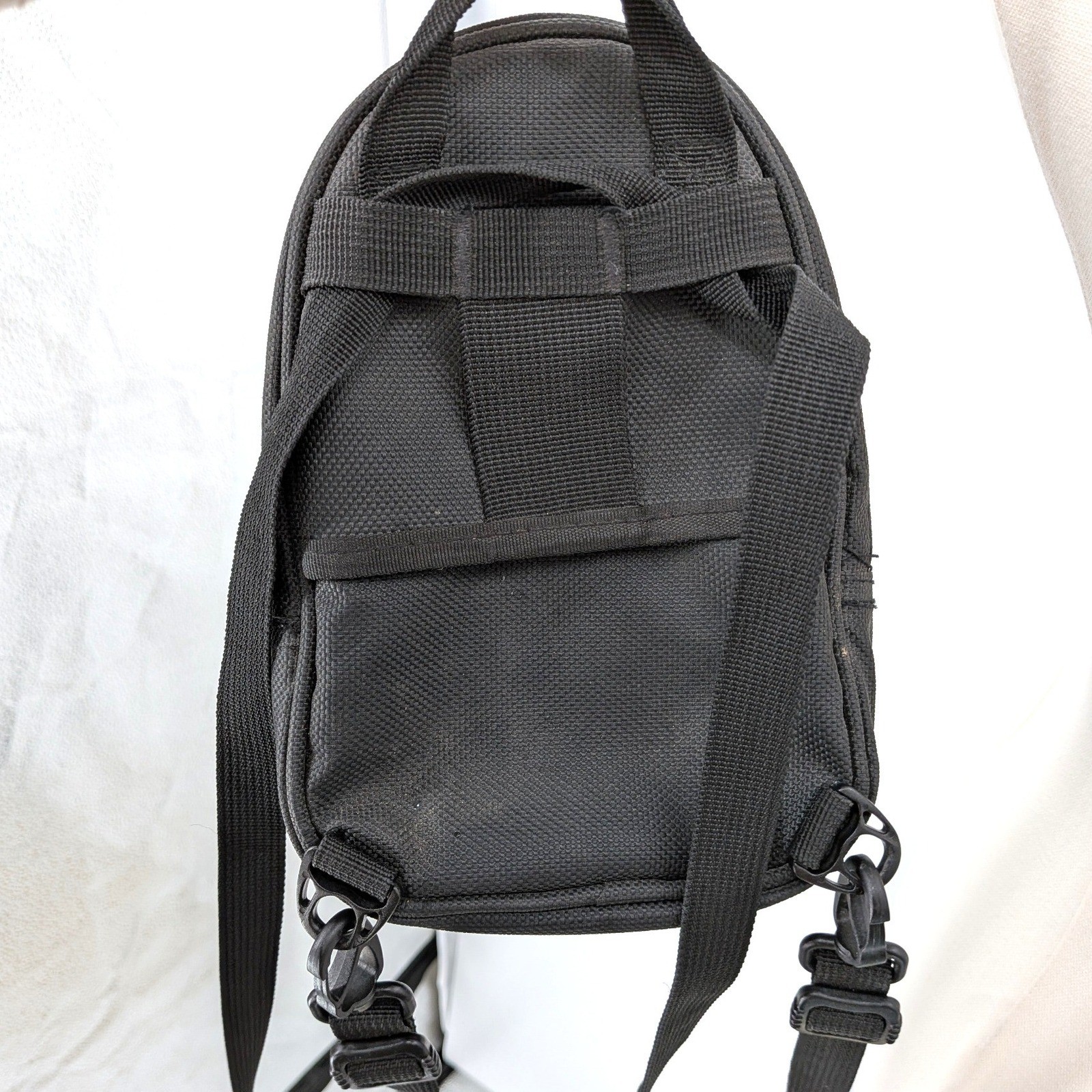 Game Boy Advance SP Mini Backpack Carrying Case 3 Pocket Pouch