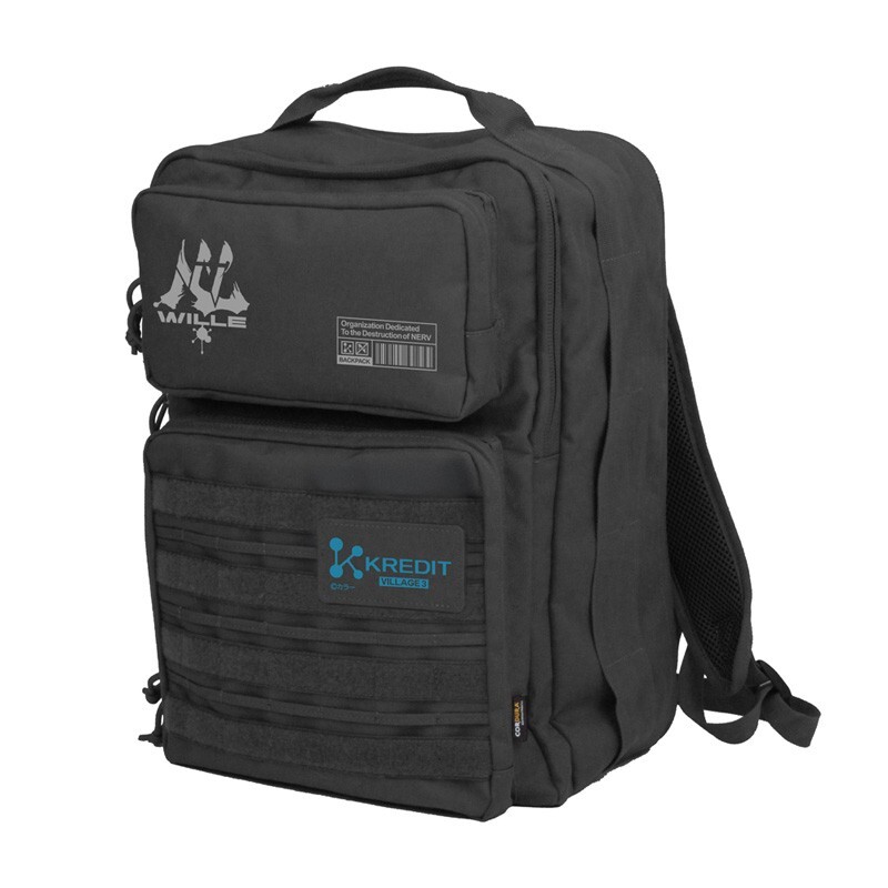 EVANGELION STORE Functional Backpack & Metal Carabiner NERV/WILLE JAPAN PSL