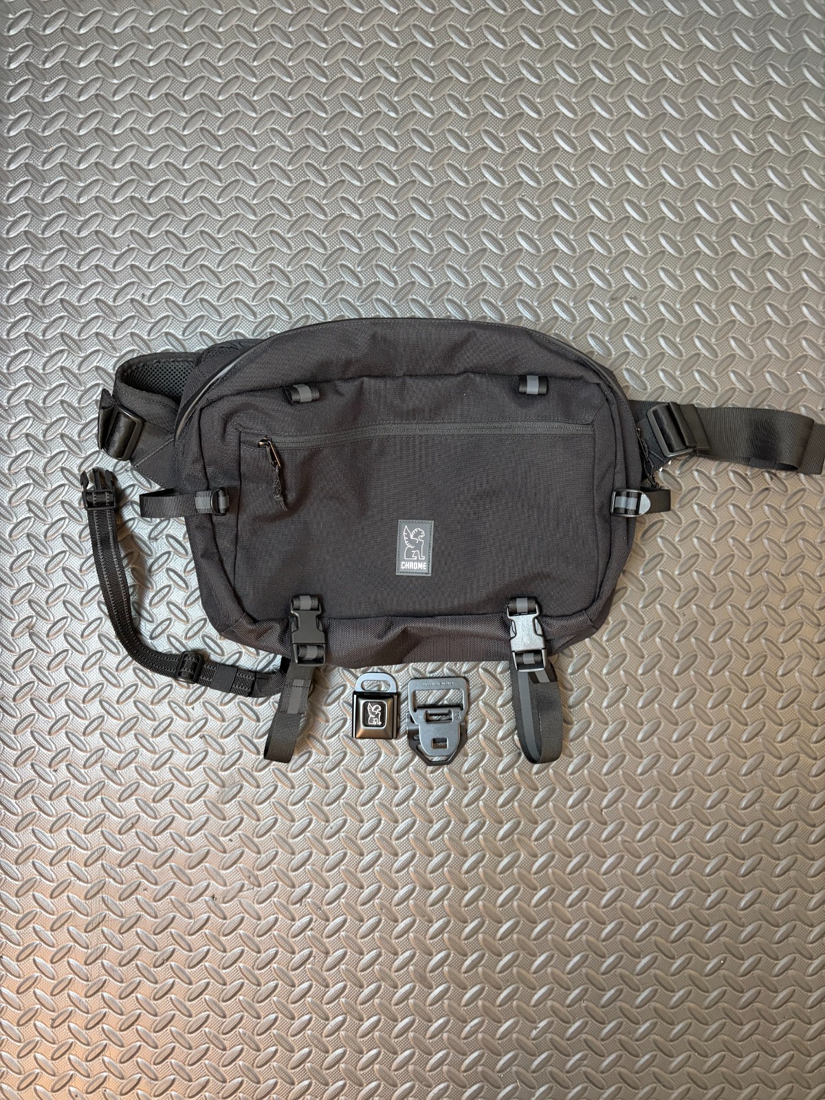 Chrome Industries Kadet Max 15L Sling Bag With Extra Buckle and Strap Pouch