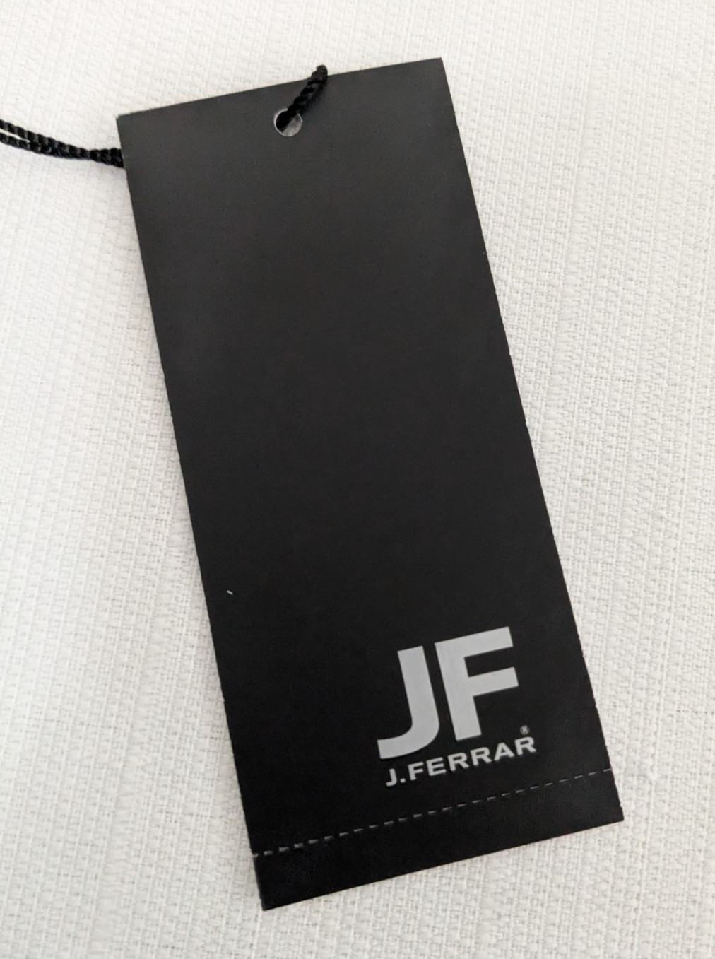 JF J. Ferrar Men’s Crossbody Waist Pack Fanny Pack Black Zip Around $60 Nwt