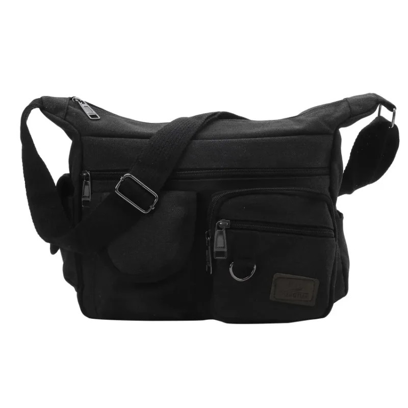 Men Casual Sling Bag Messenger Crossbody Shoulder Unisex Travel Outdoor Vintage