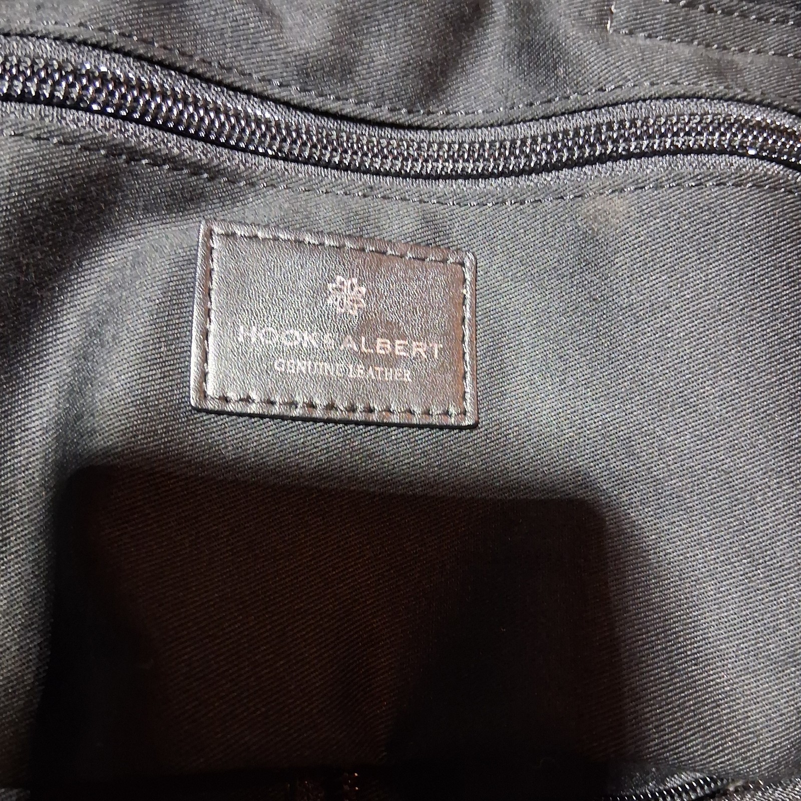 Mint Hook & Albert Canvas Leather 2-in-1 Garment Bag Weekender Duffle 22x13x10